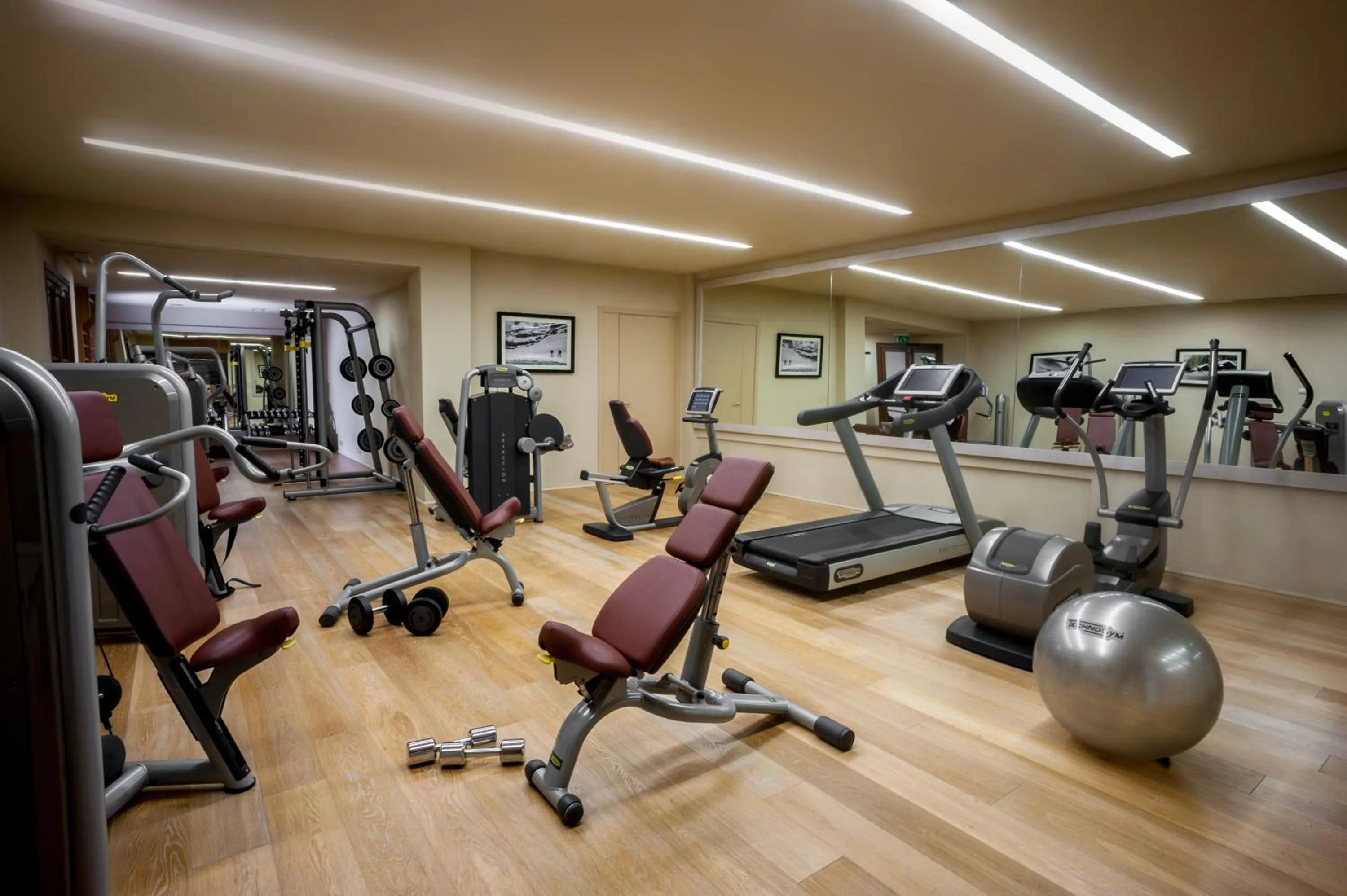 Fitness centre/facilities in Val di Luce SPA Resort