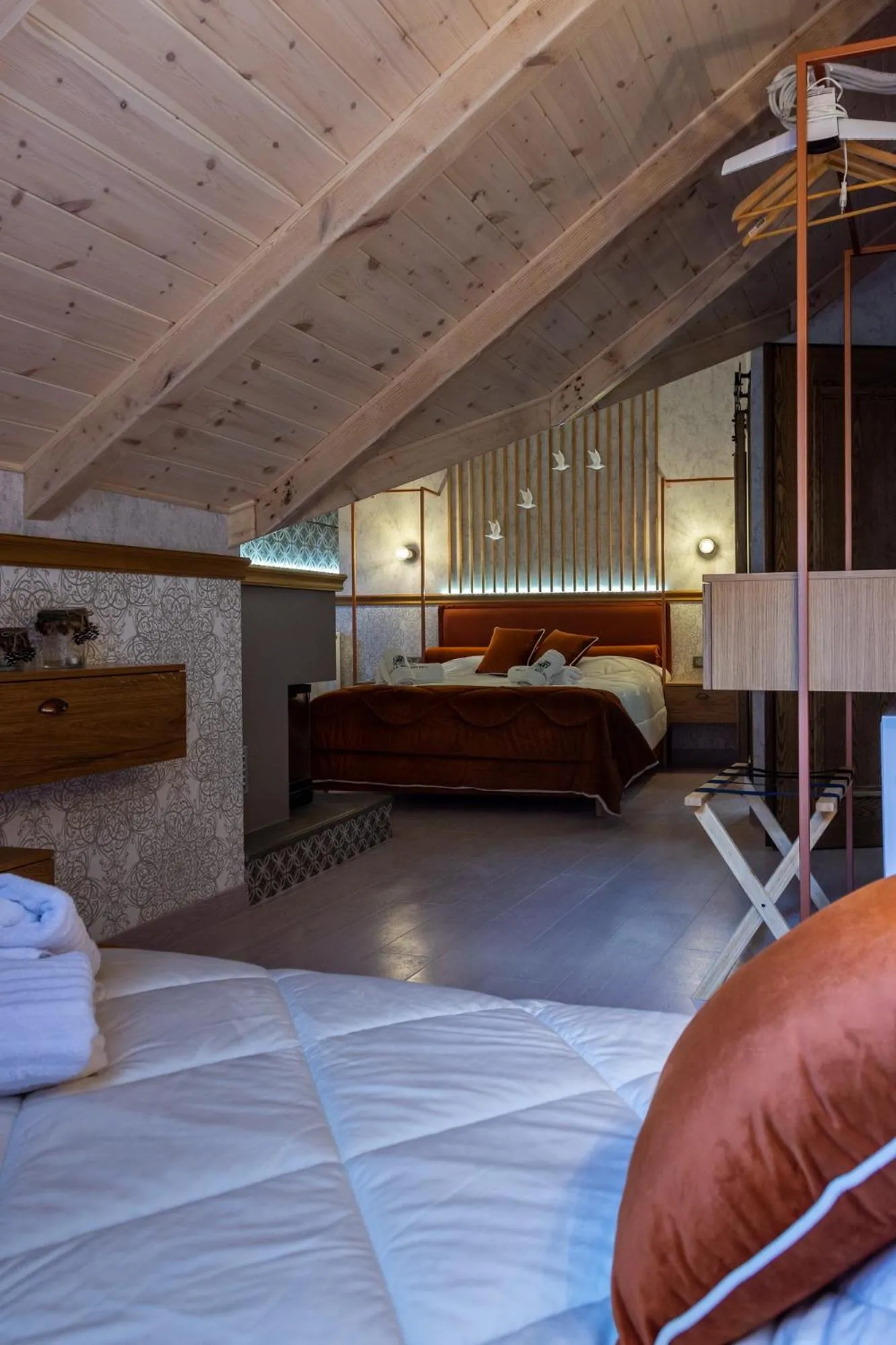 Photo of the whole room, Bed in Villa Virginia Hotel