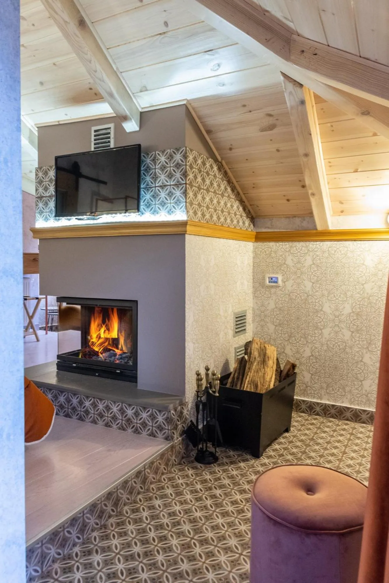 TV and multimedia in Villa Virginia Hotel