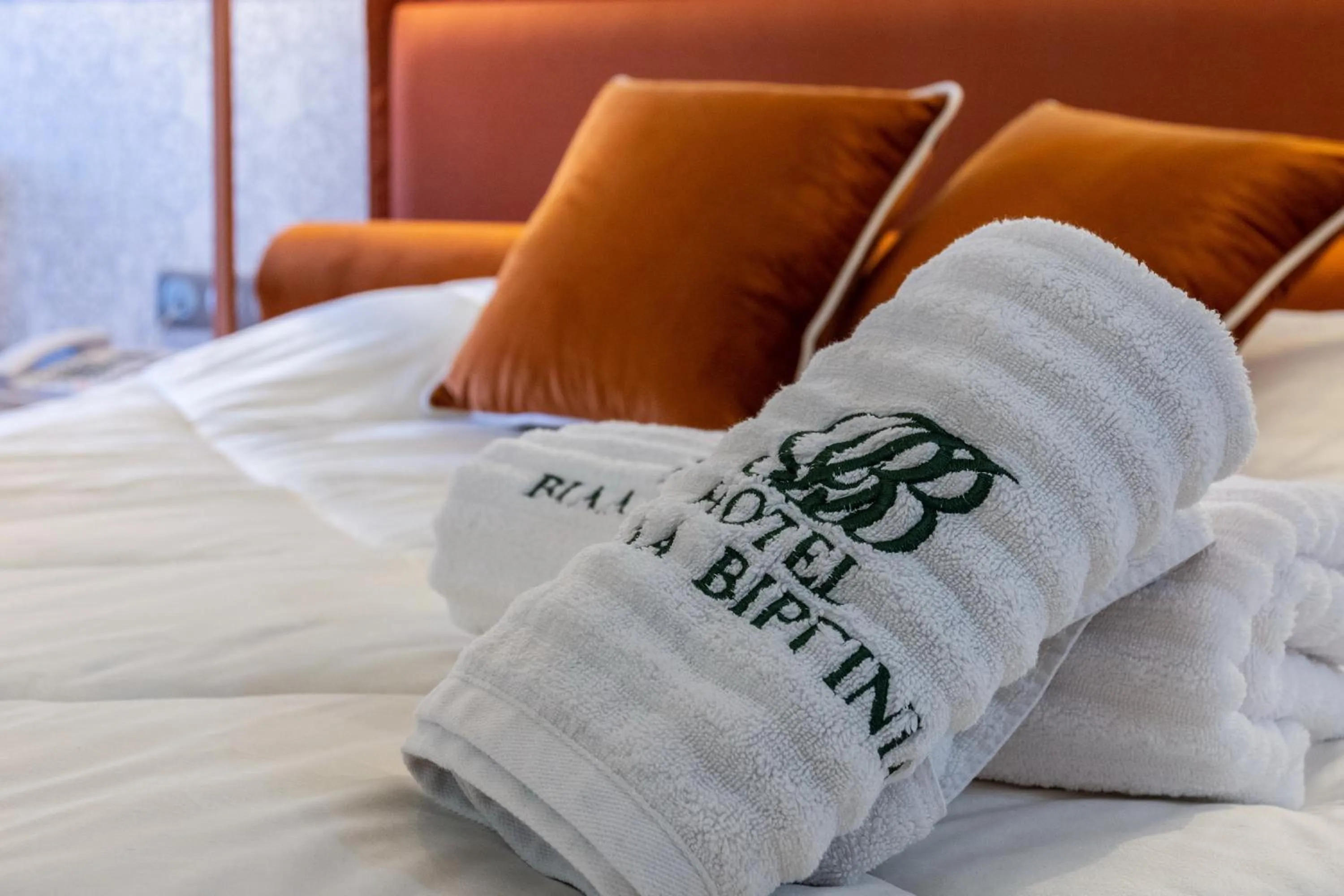 Decorative detail, Bed in Villa Virginia Hotel