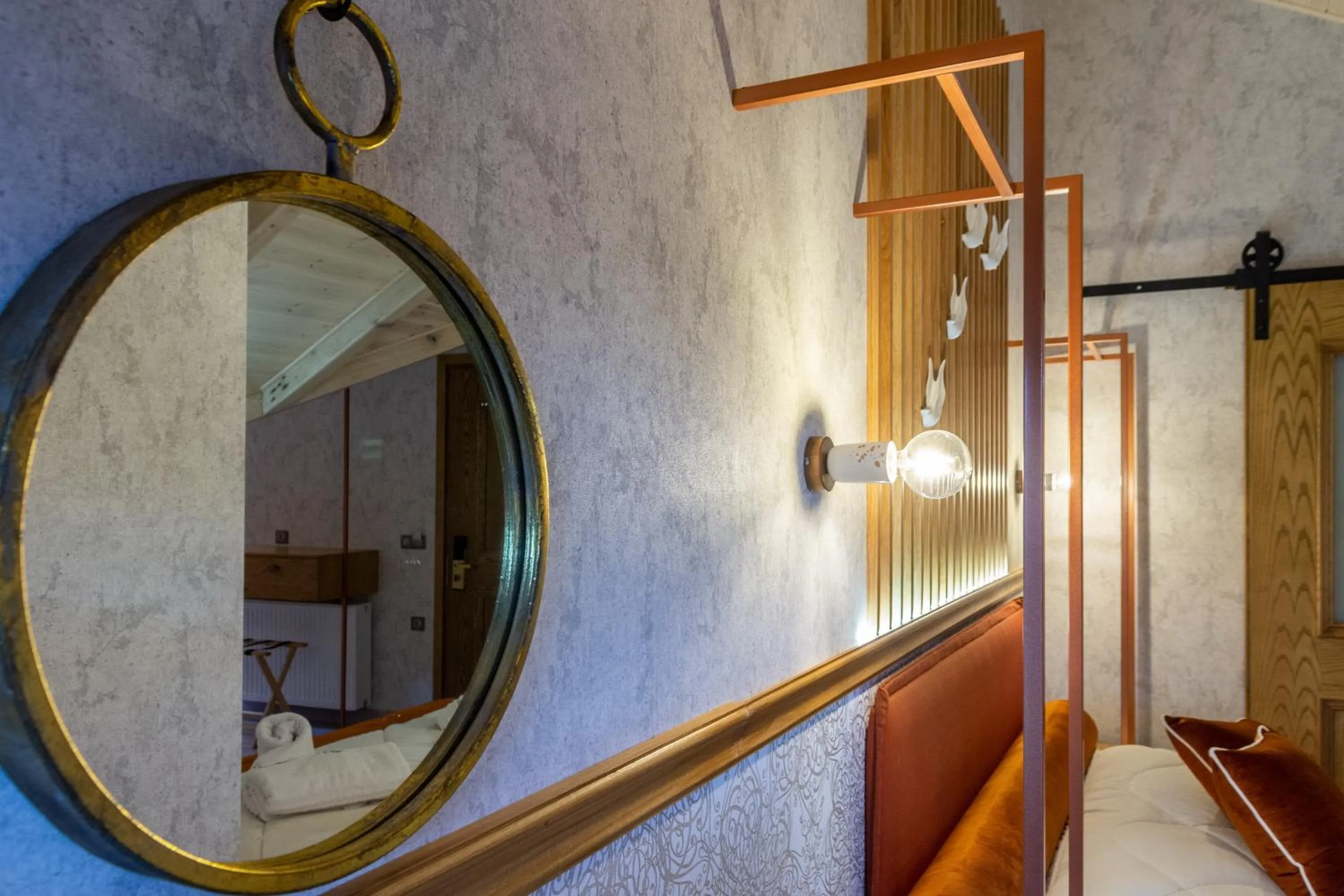 Decorative detail in Villa Virginia Hotel