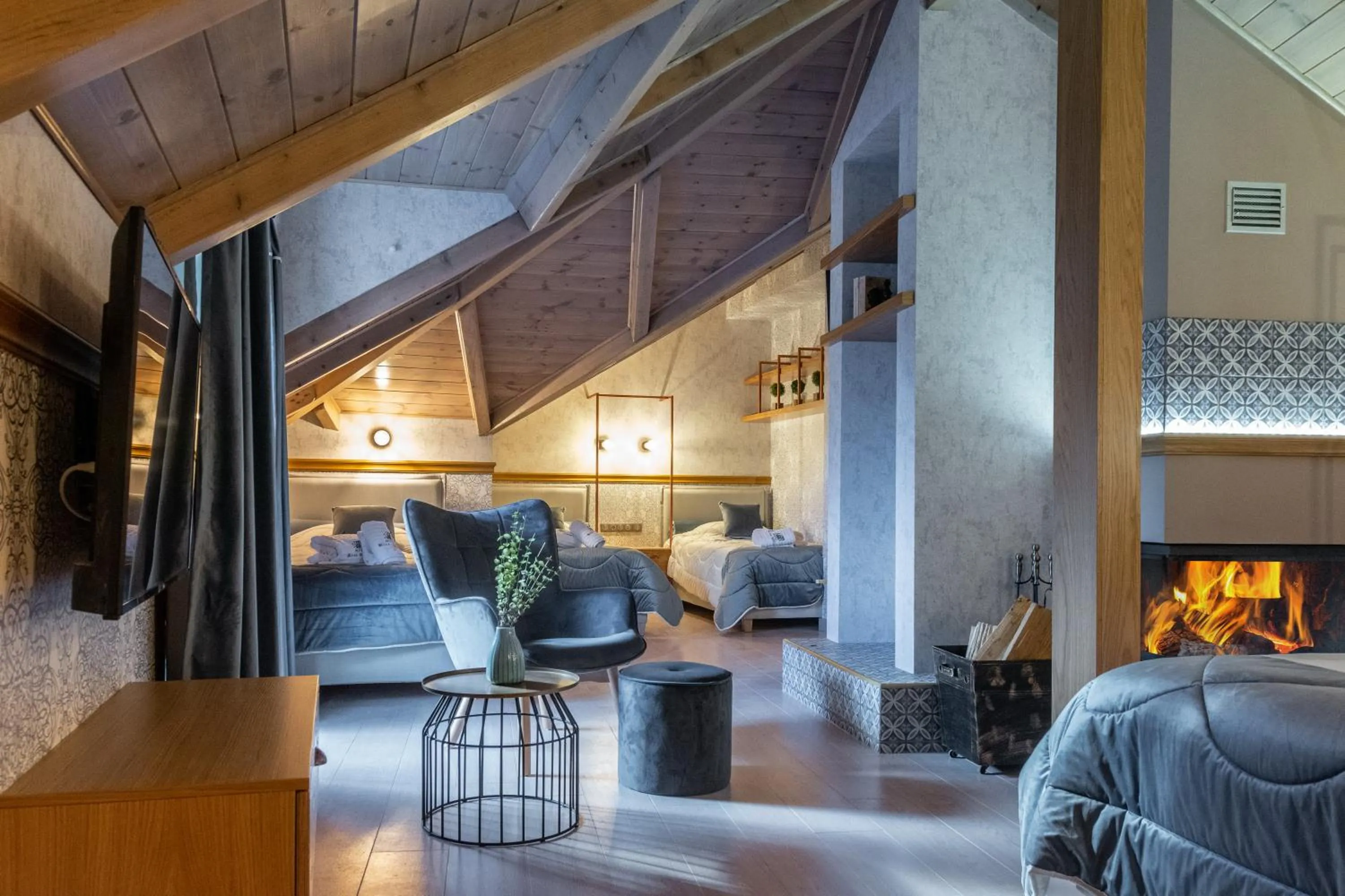 Bed in Villa Virginia Hotel