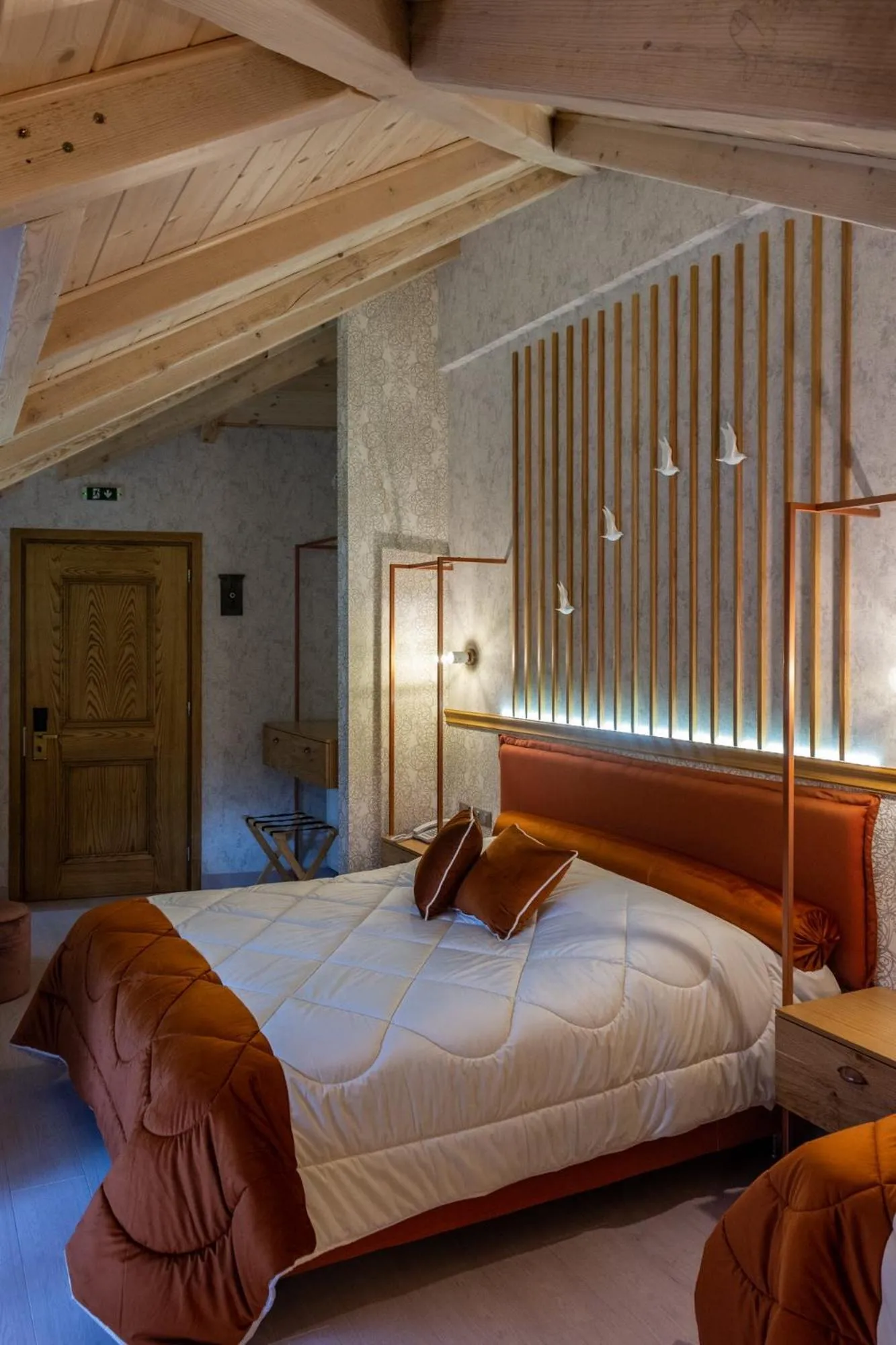 Bed in Villa Virginia Hotel