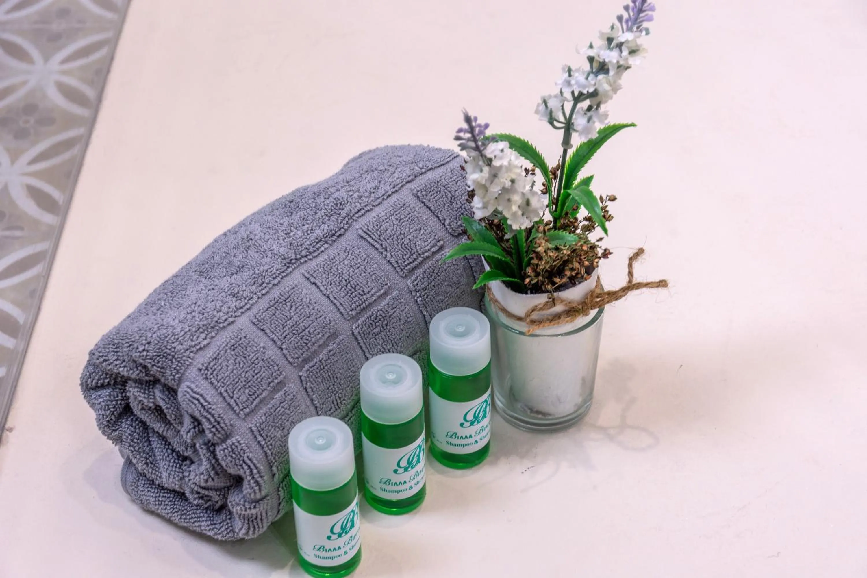 Decorative detail in Villa Virginia Hotel