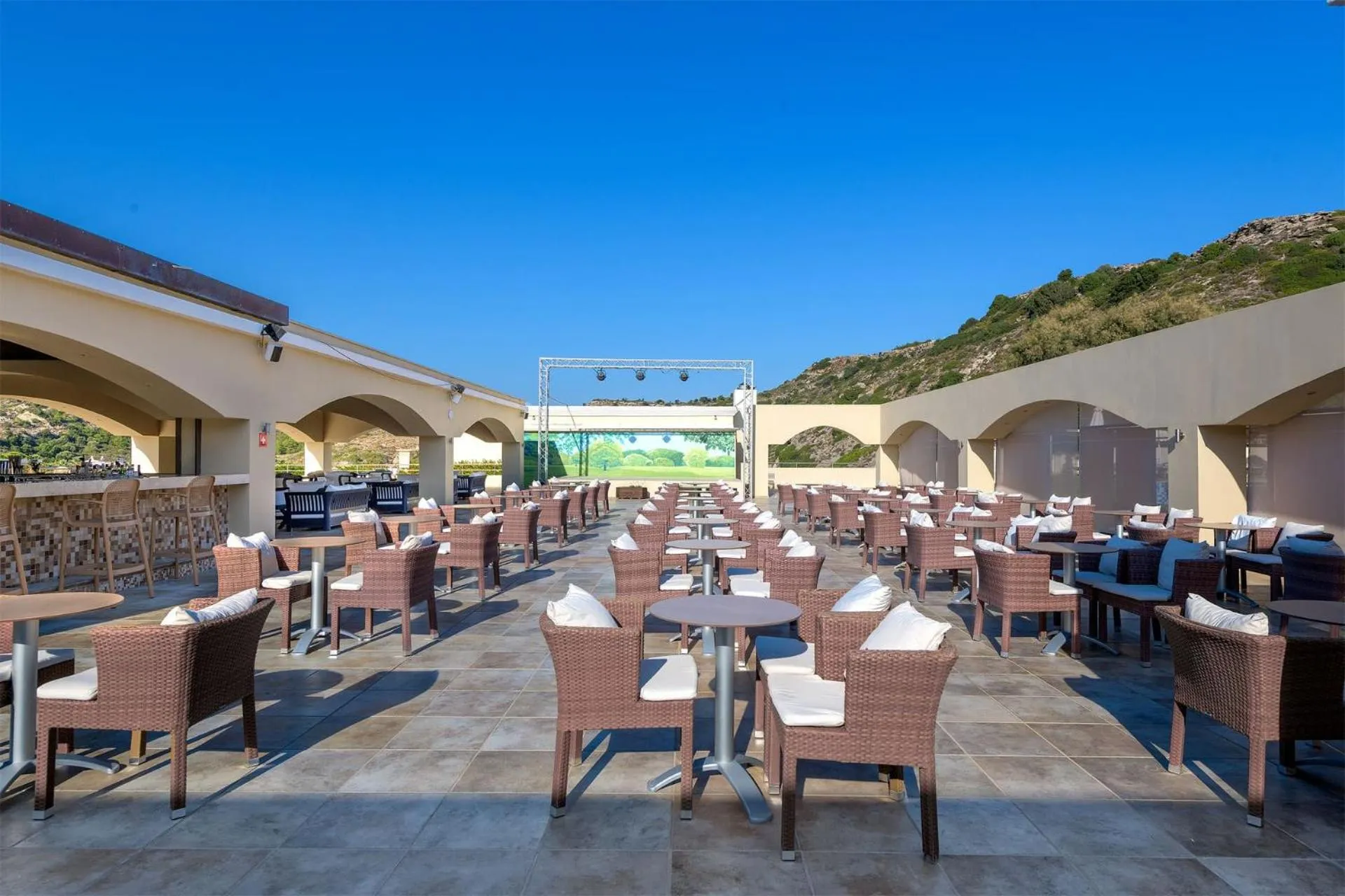 Lounge or bar in La Marquise Luxury Resort Complex