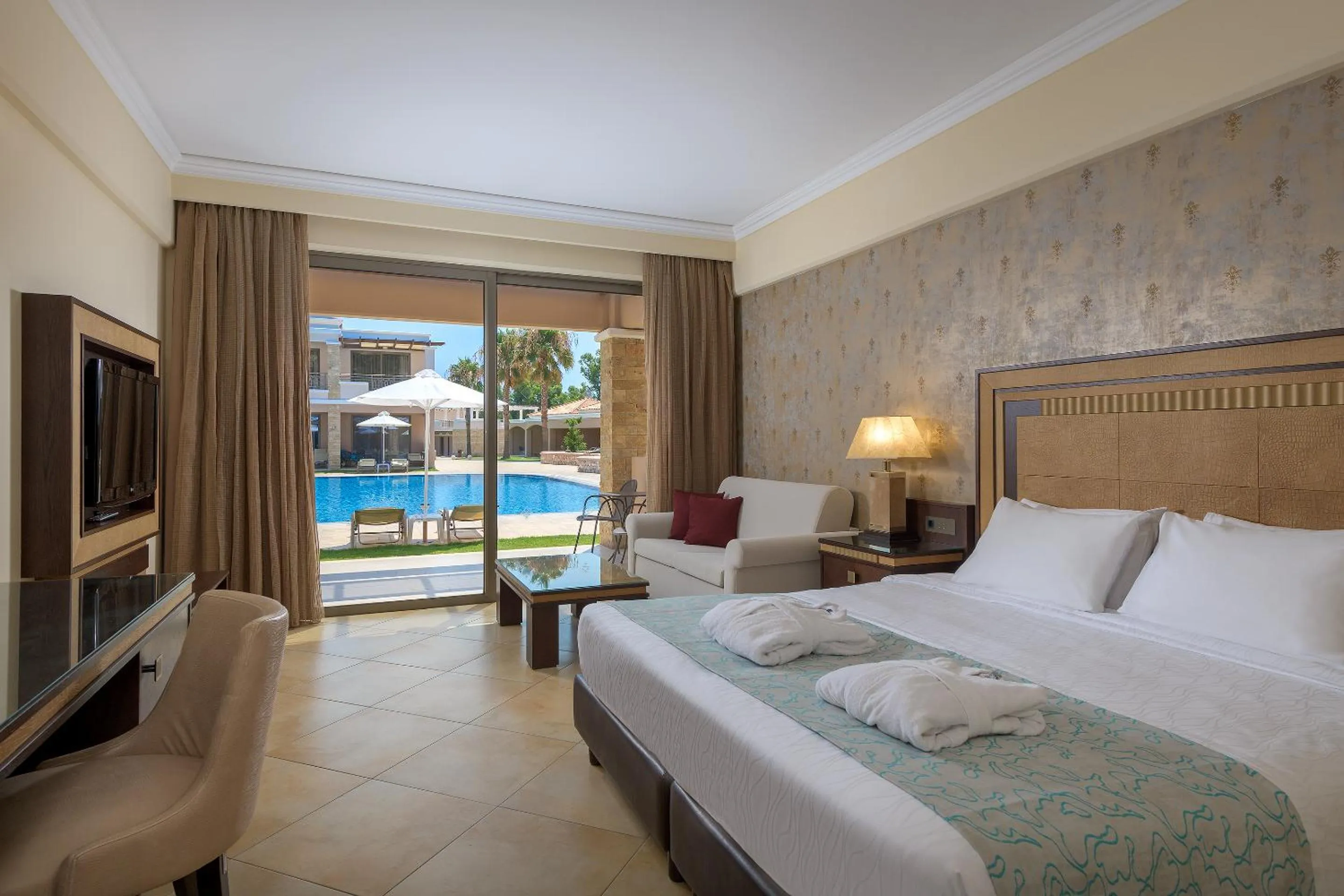 Photo of the whole room, Bed in La Marquise Luxury Resort Complex