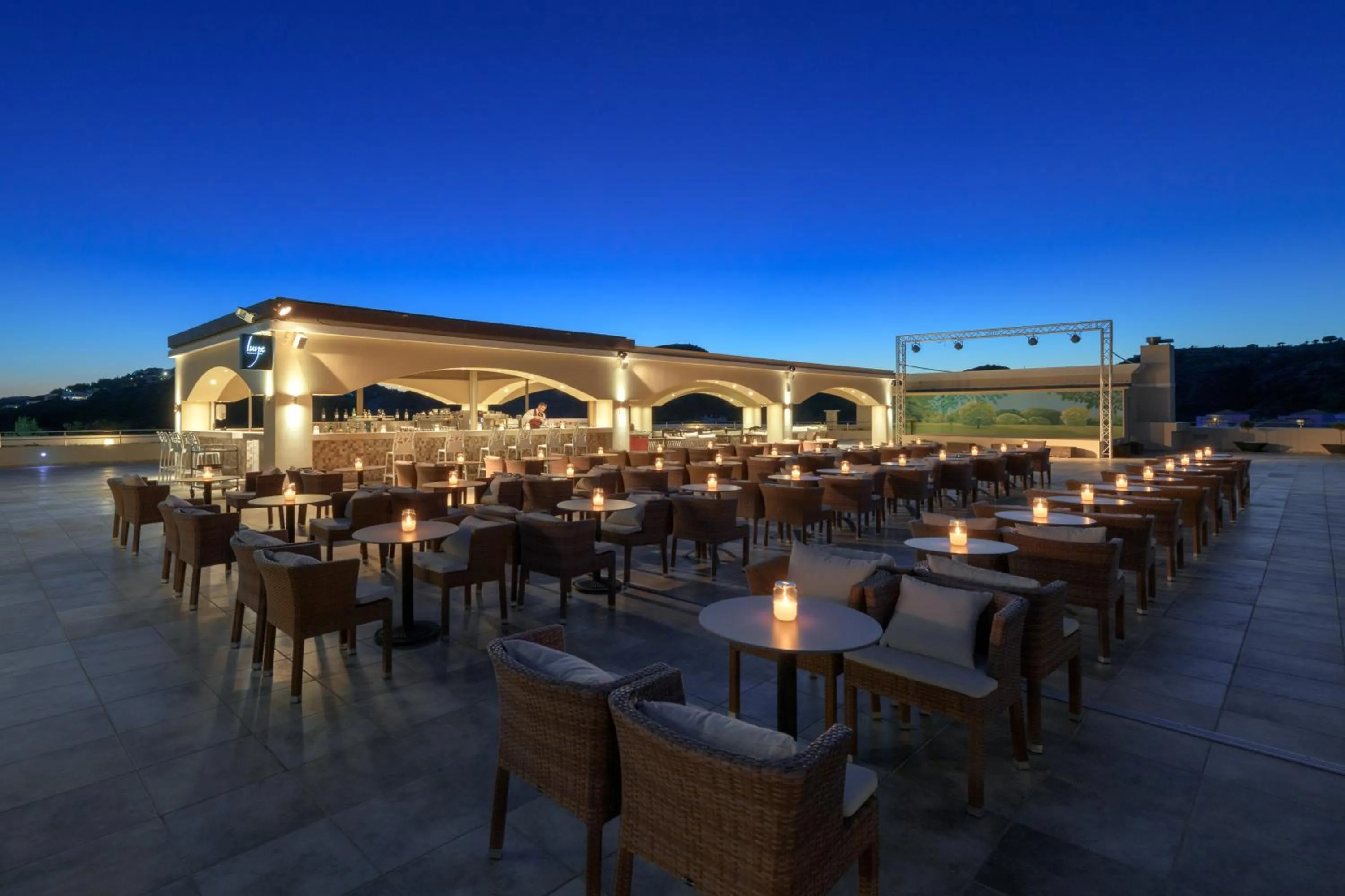 Lounge or bar in La Marquise Luxury Resort Complex