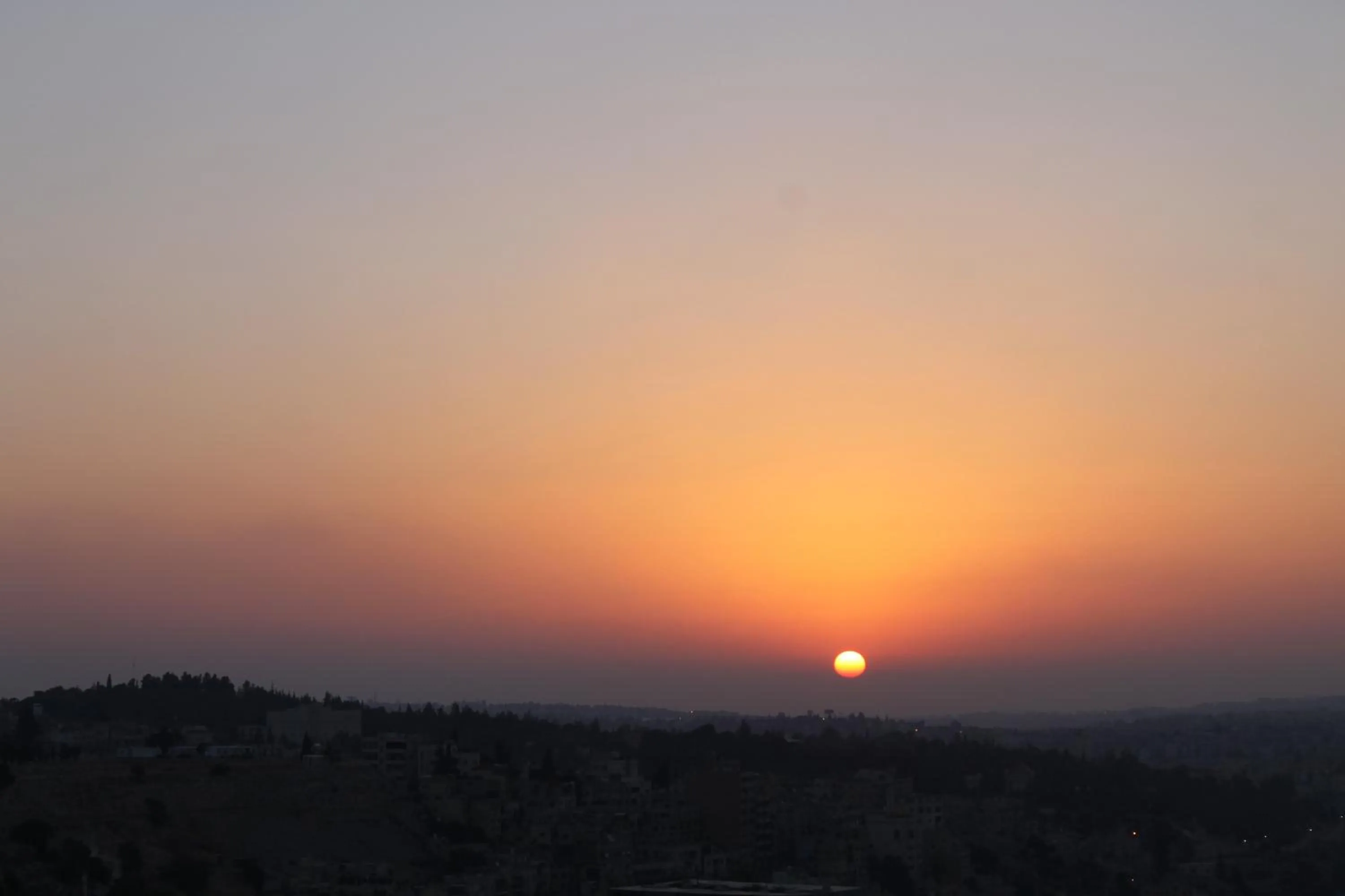City view in Jabal Amman Hotel (Heritage House)