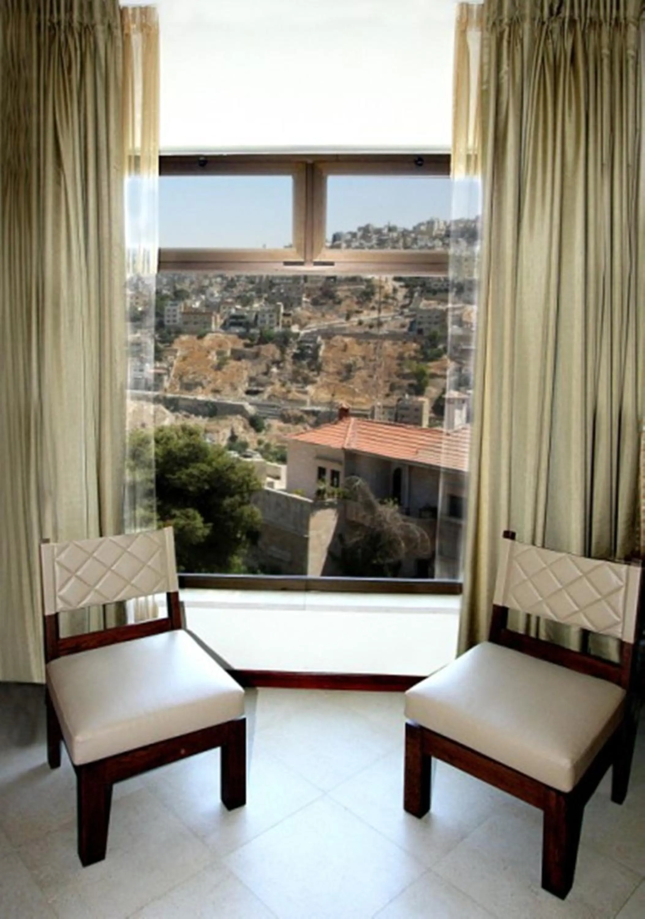 City view in Jabal Amman Hotel (Heritage House)