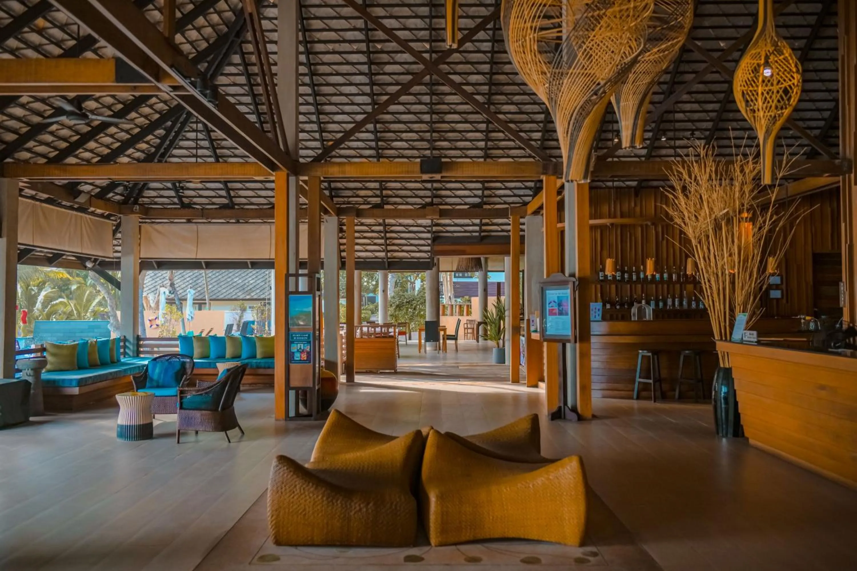 Lobby or reception in Ao Prao Resort