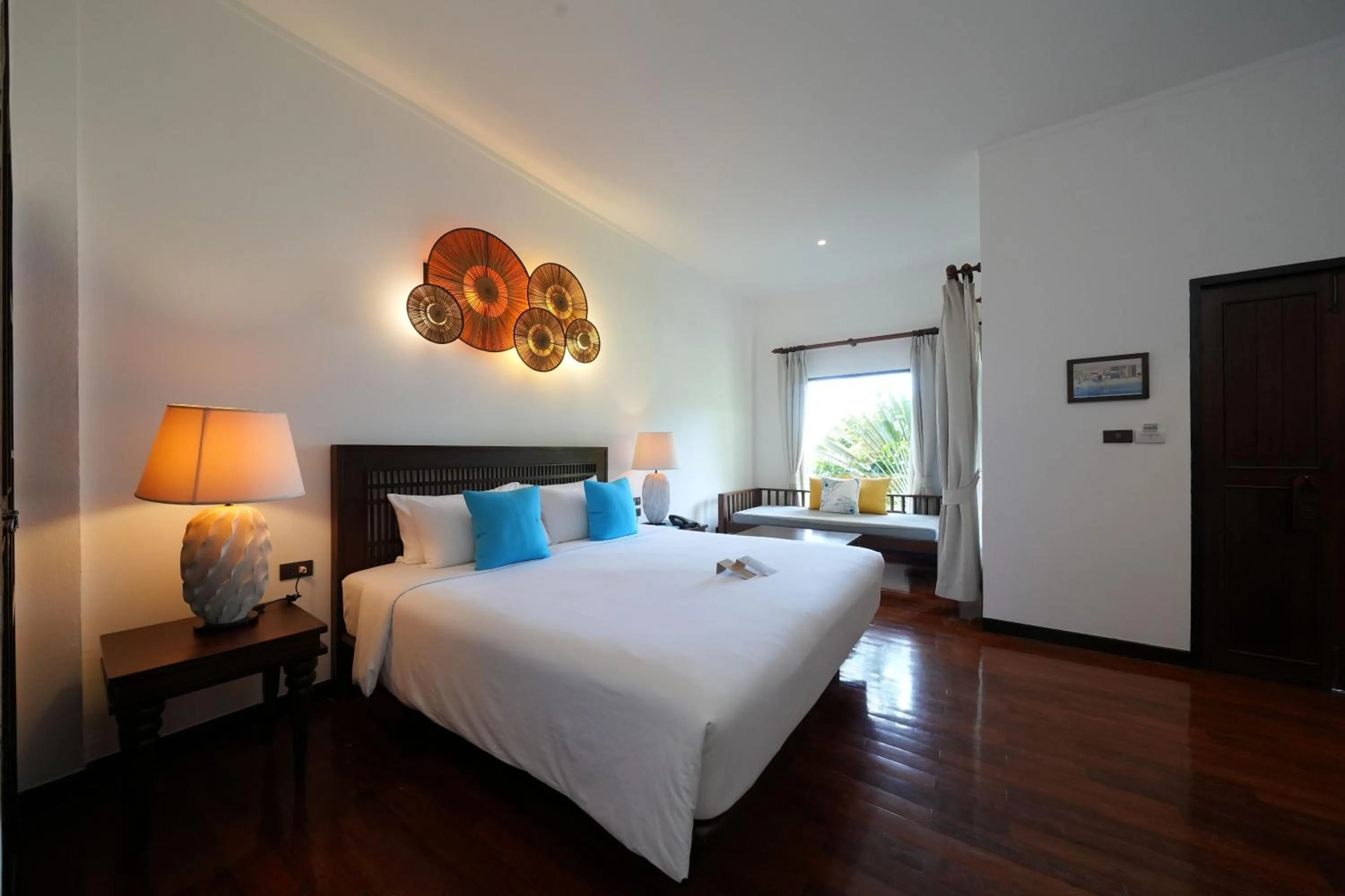 Bed in Ao Prao Resort
