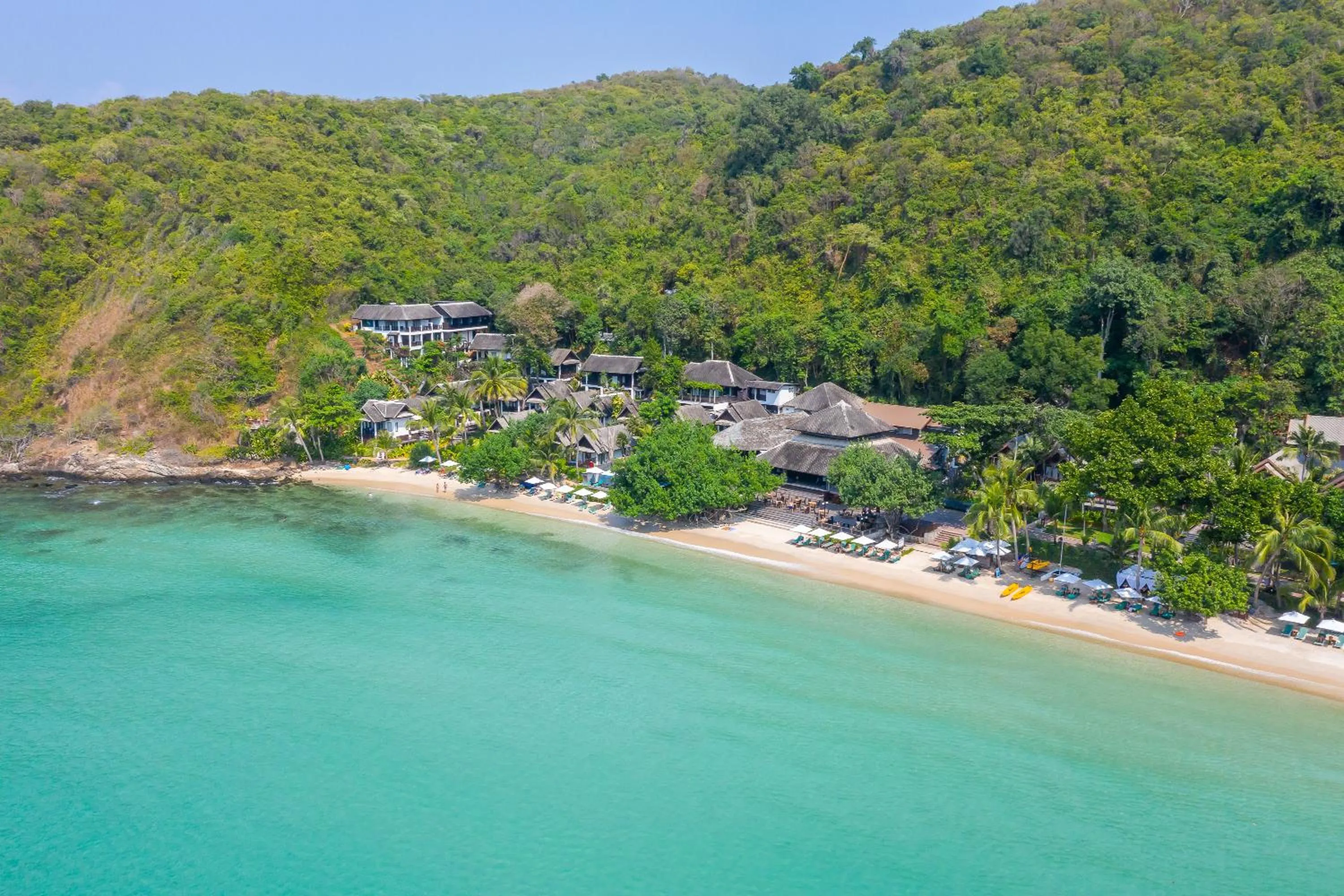 Bird's eye view in Ao Prao Resort