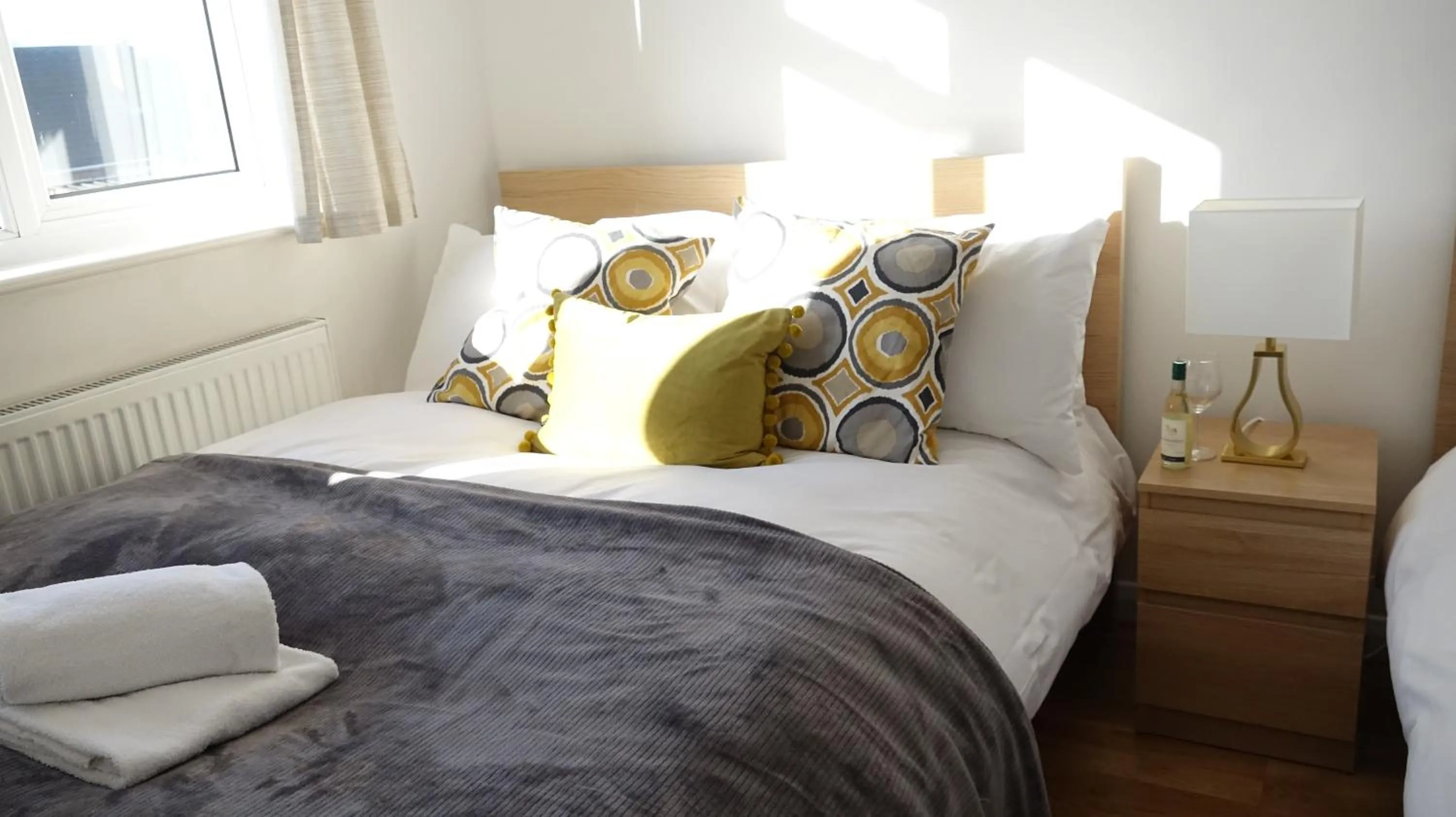 Bedroom in Airport Garden Rooms