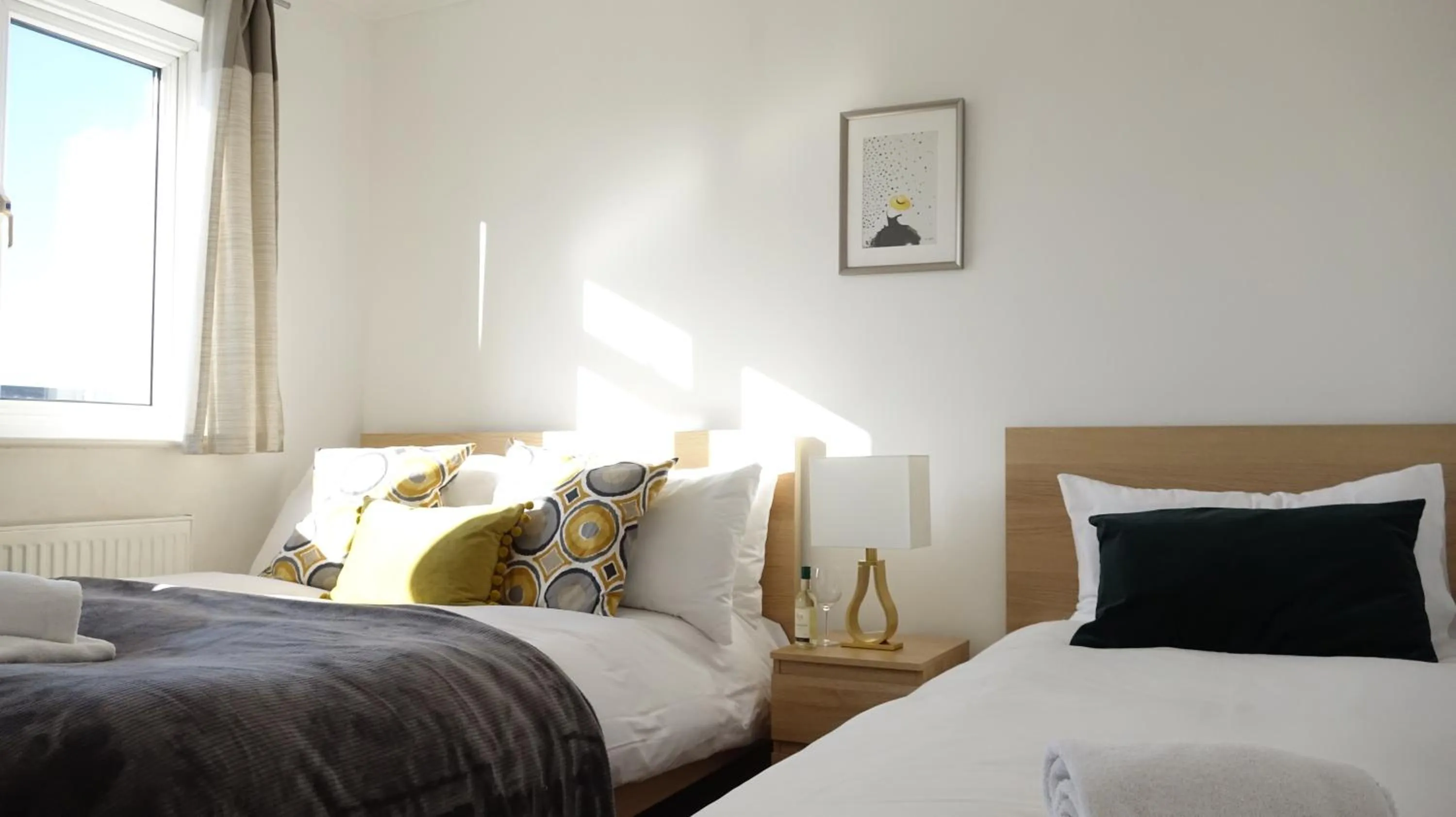Bedroom in Airport Garden Rooms