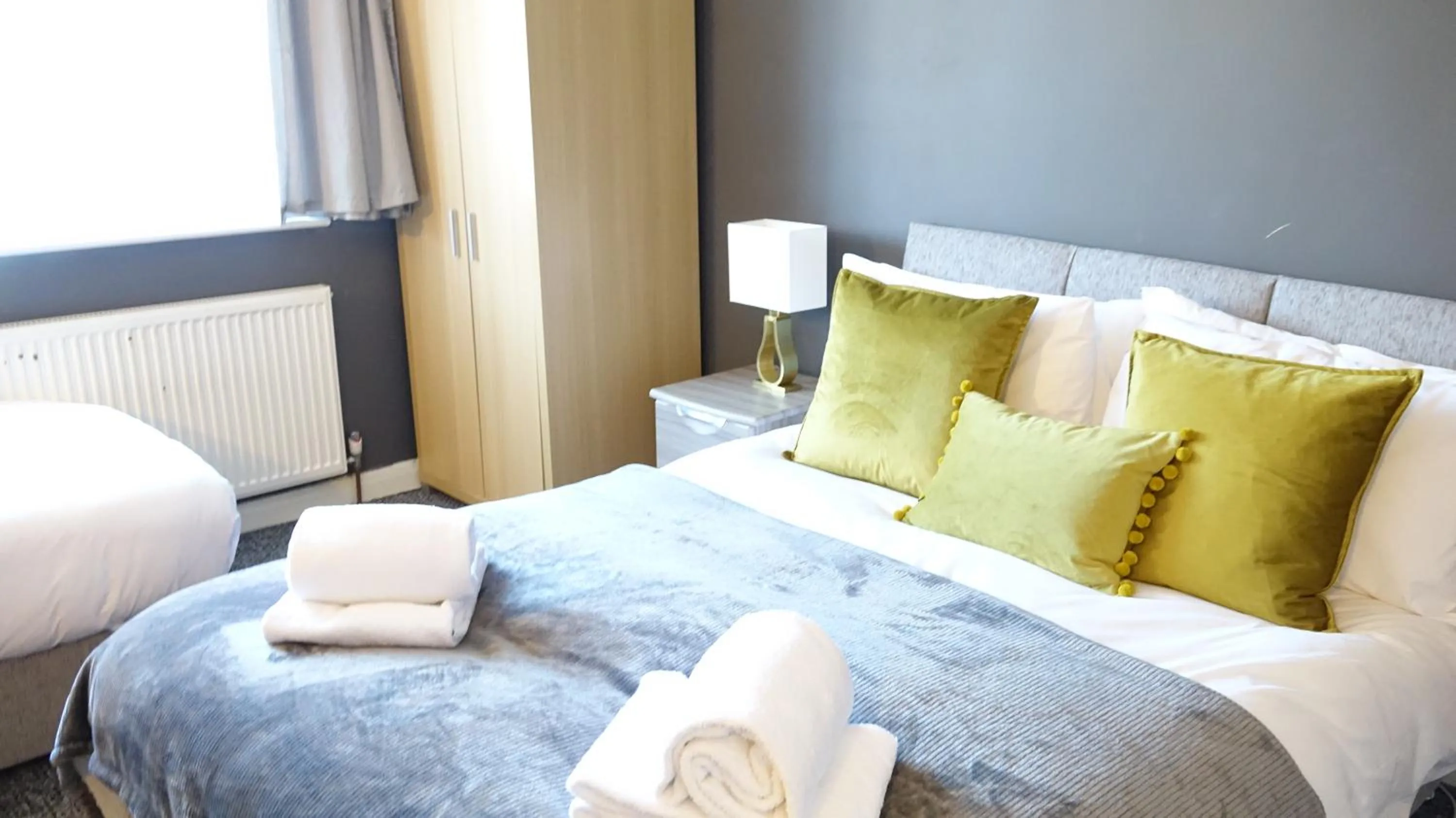 Bedroom in Airport Garden Rooms