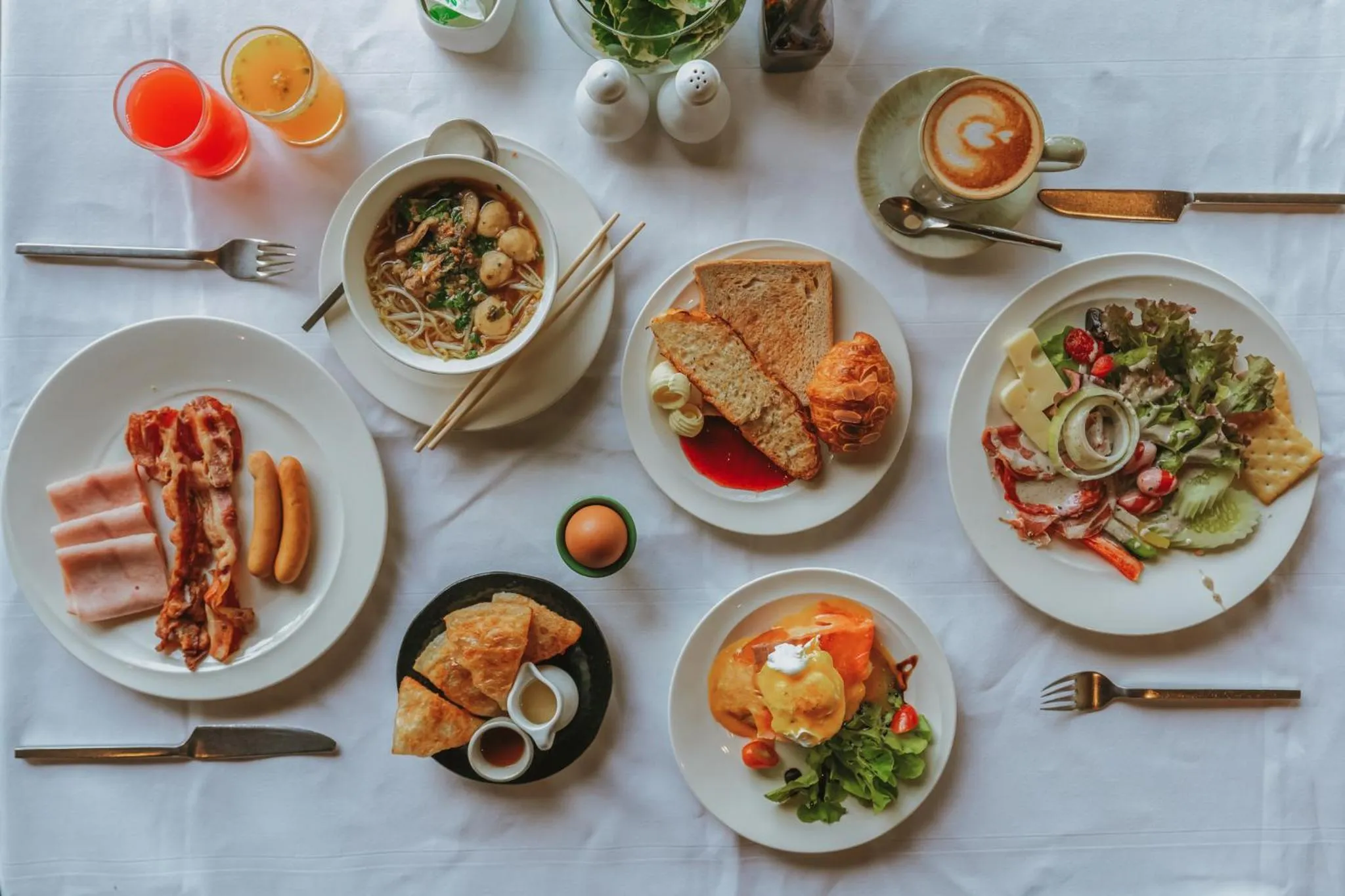 Restaurant/places to eat in Le Vimarn Cottages & Spa