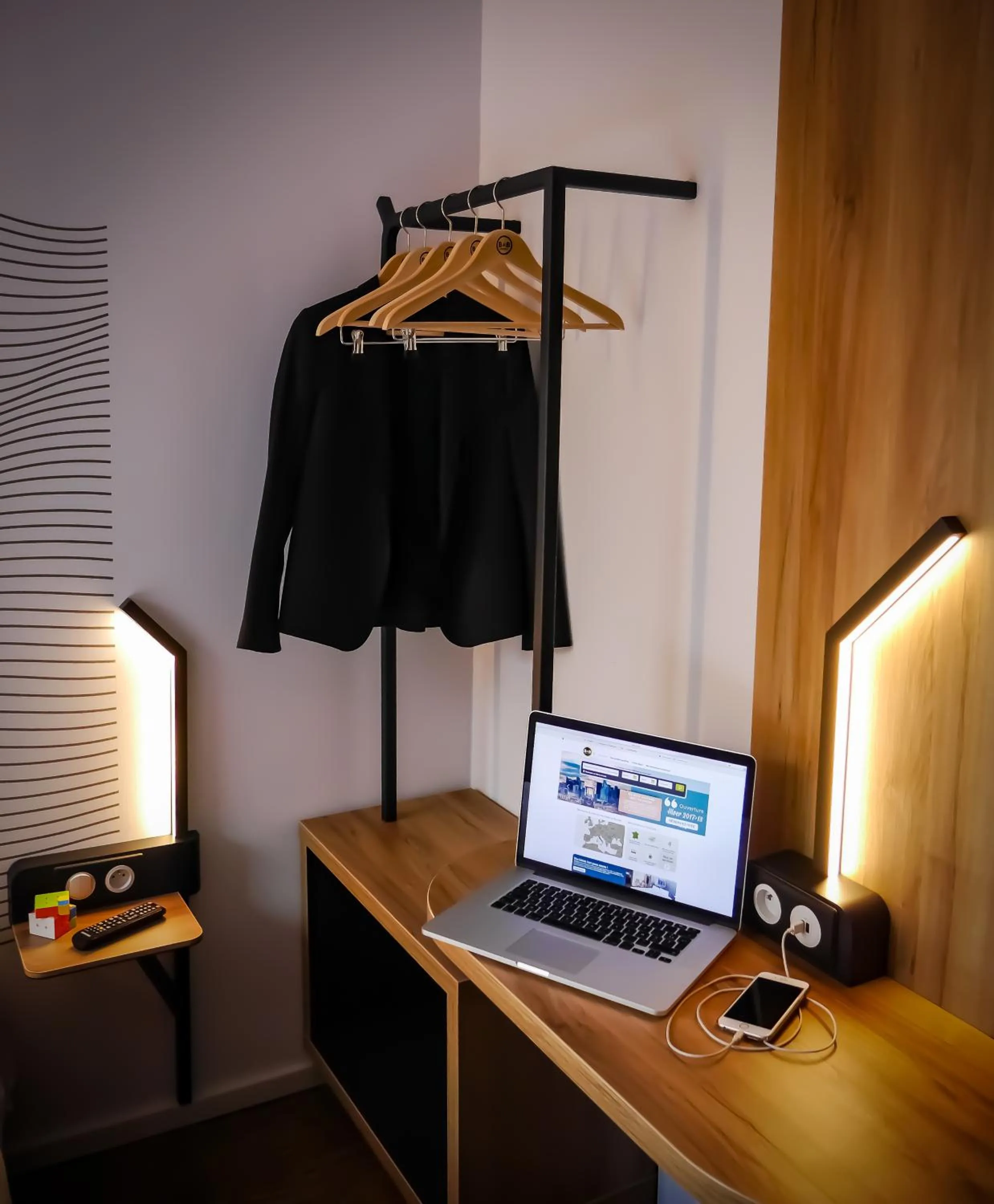 Bedroom in B&B HOTEL LYON Centre Perrache