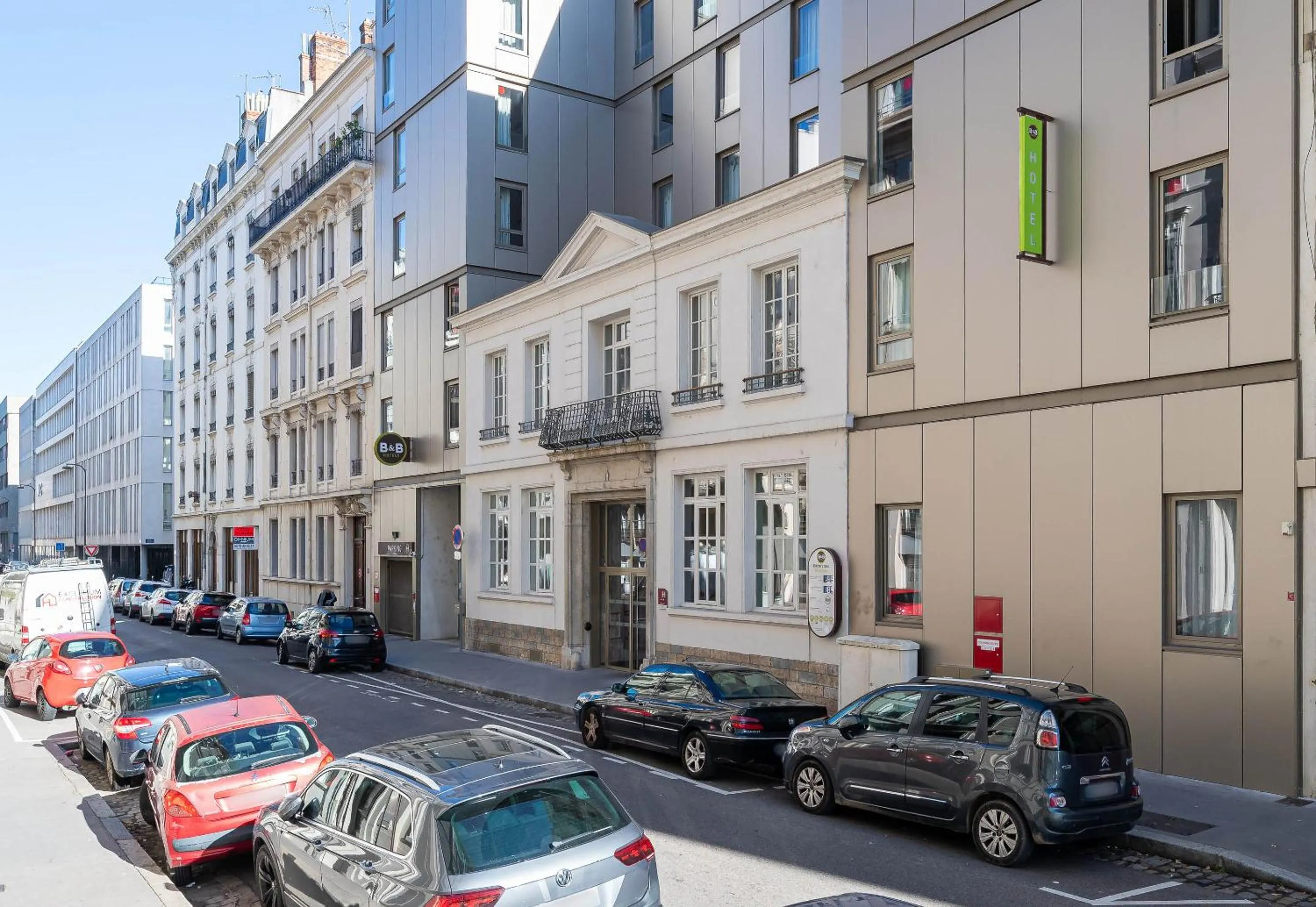 Property building in B&B HOTEL LYON Centre Perrache