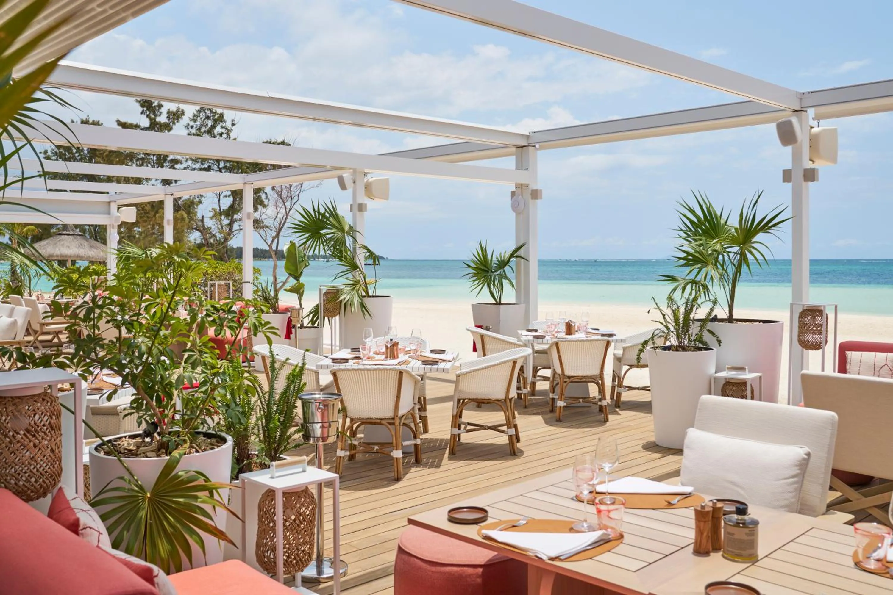 Restaurant/places to eat in LUX* Belle Mare Resort & Villas