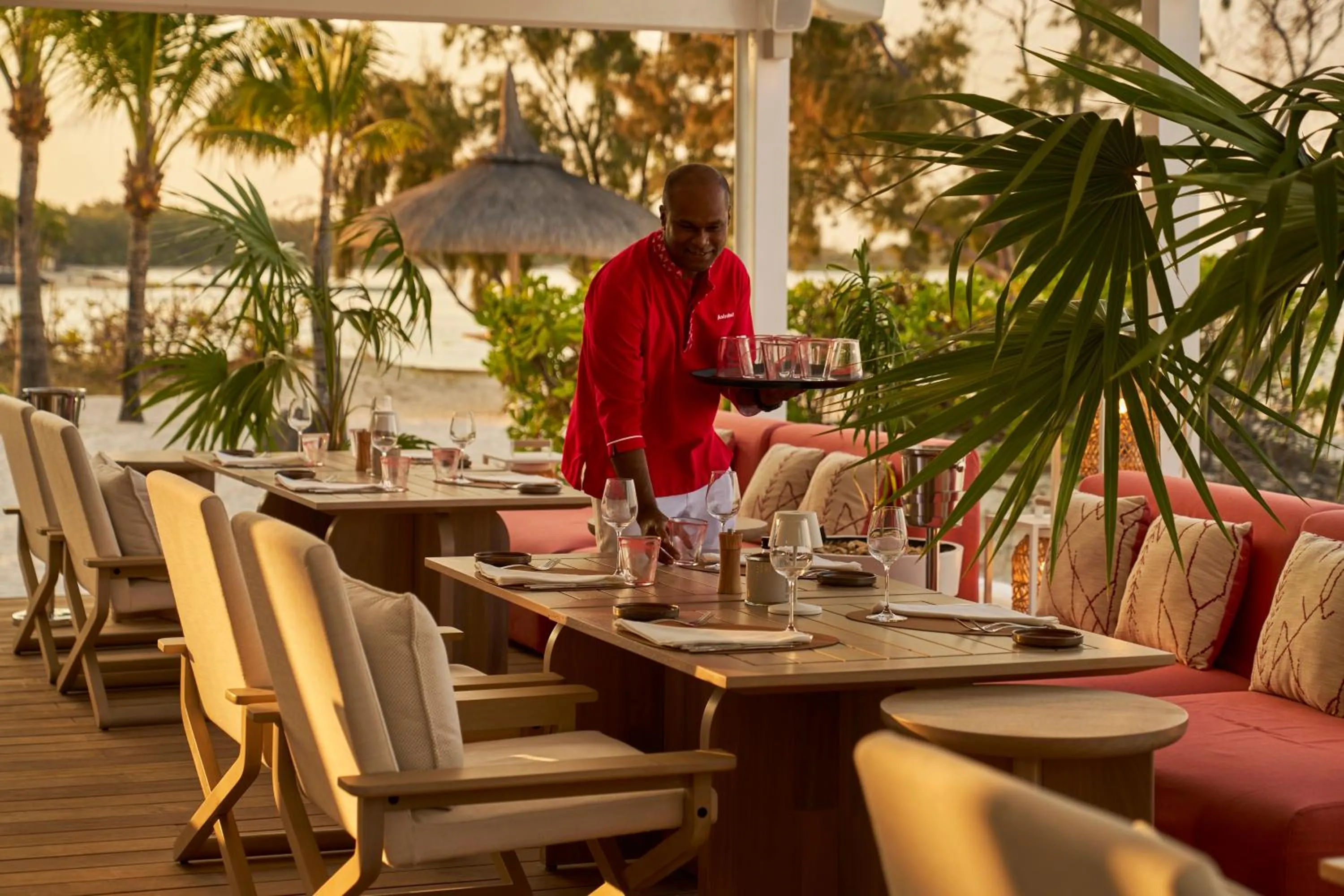 Restaurant/places to eat in LUX* Belle Mare Resort & Villas
