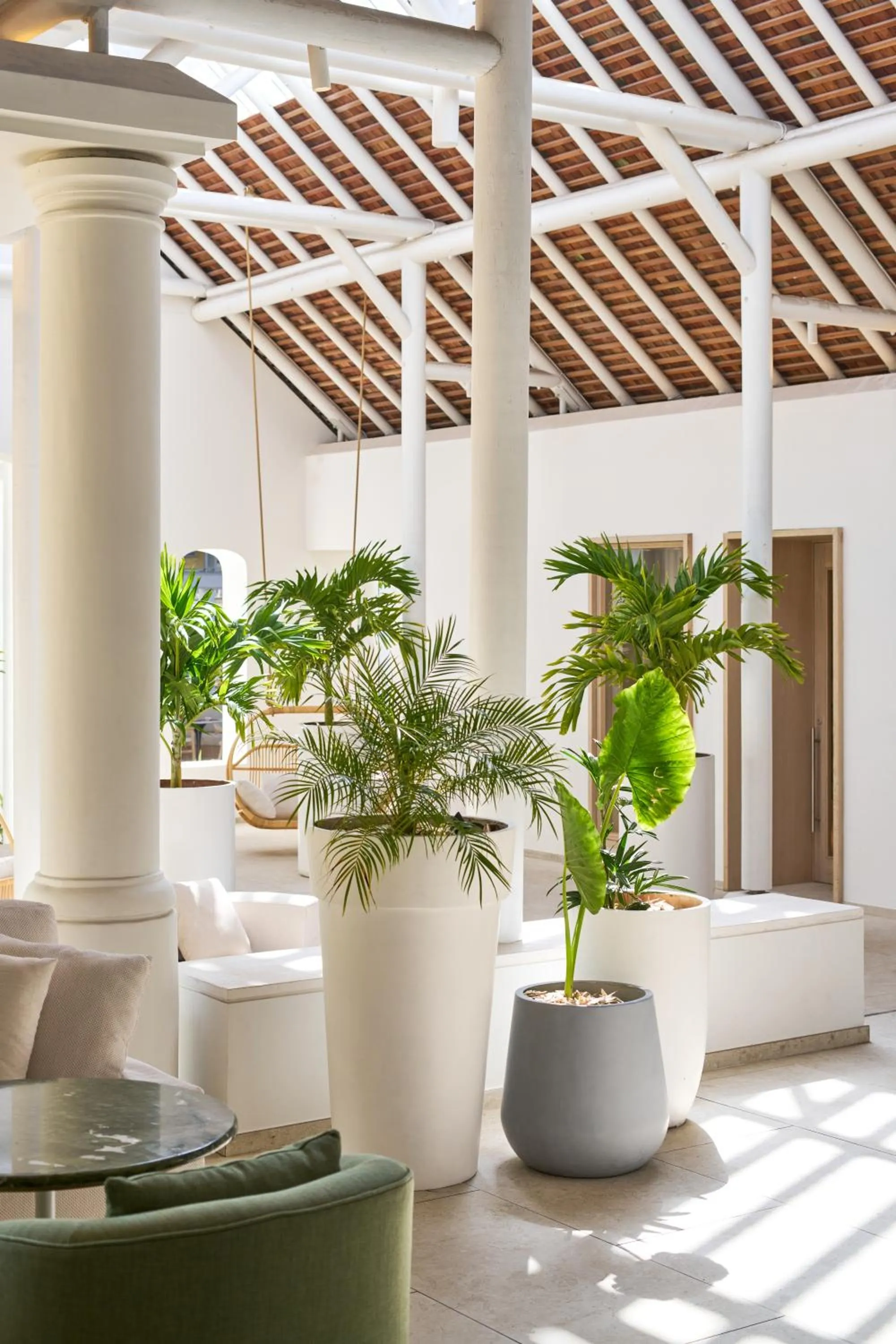 Seating area in LUX* Belle Mare Resort & Villas