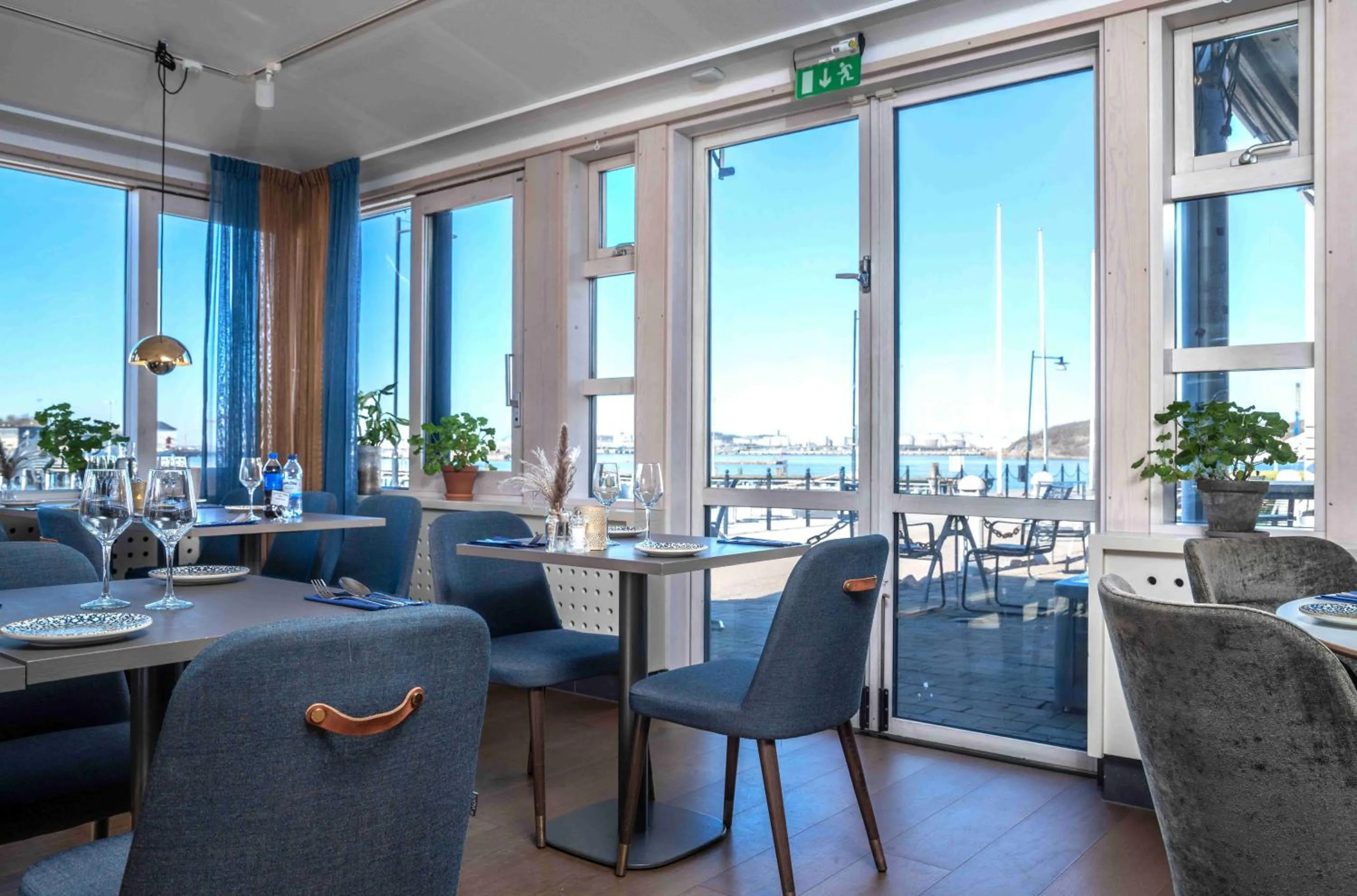 Restaurant/places to eat in Thon Partner Hotel Dockyard