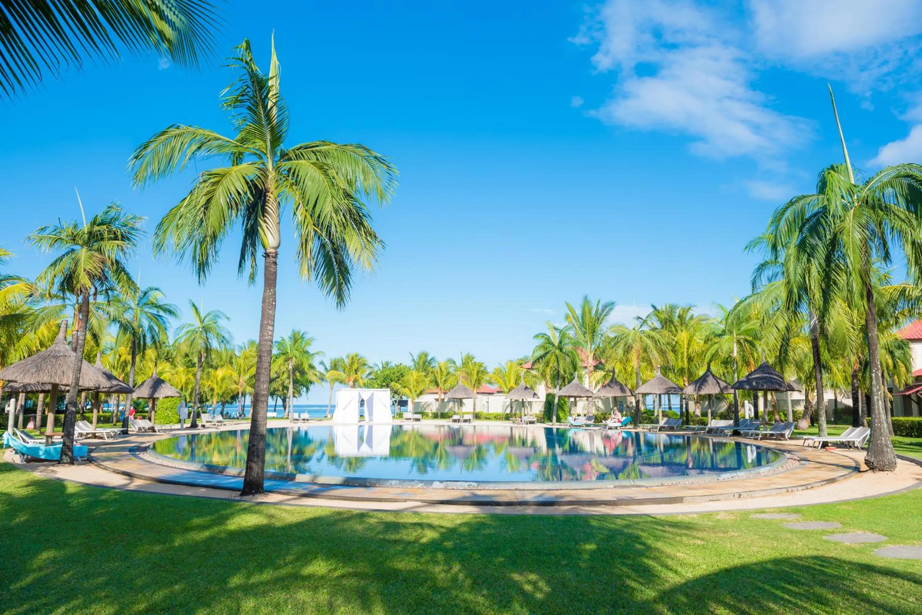 Swimming pool in Tamassa Bel Ombre