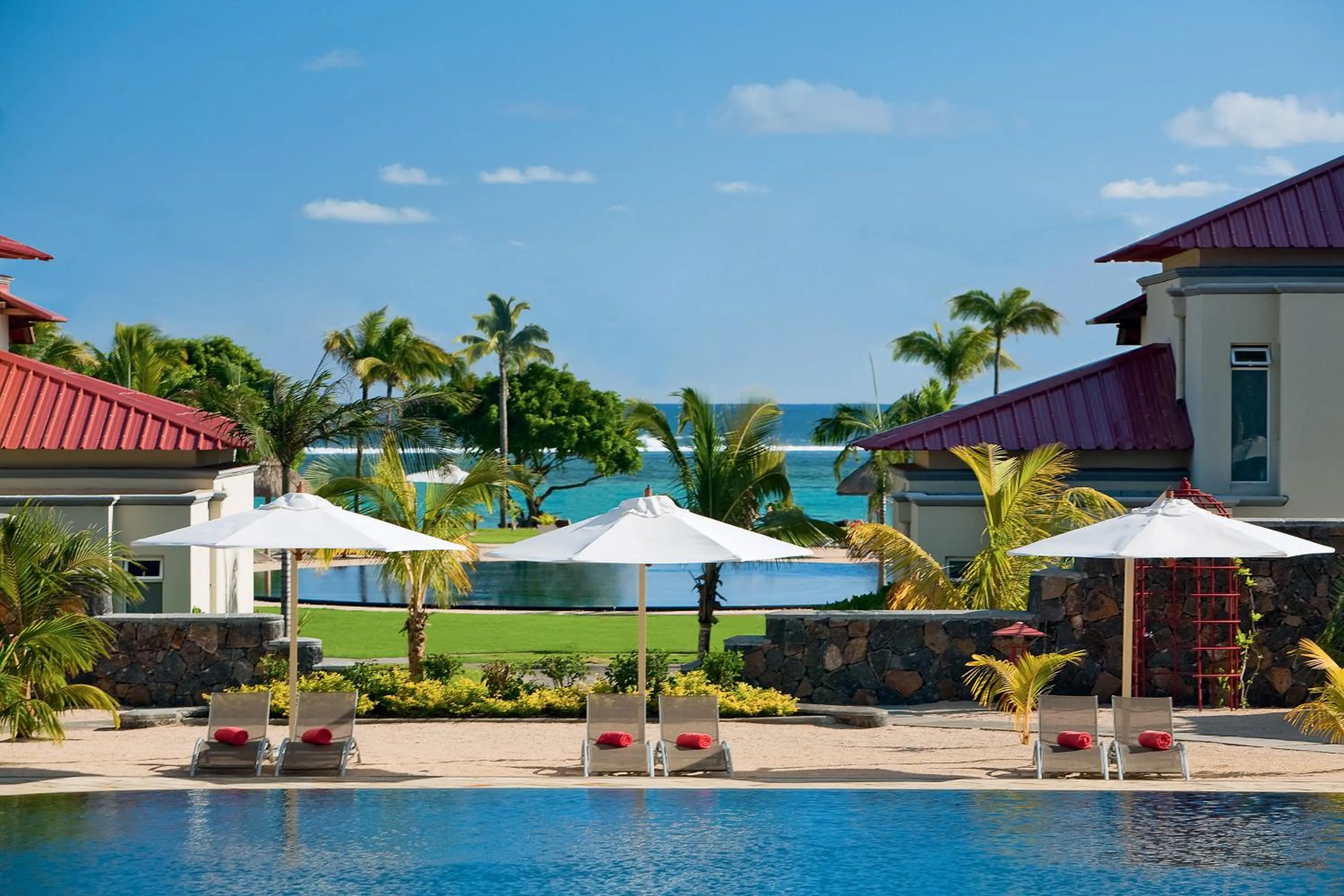 Swimming pool in Tamassa Bel Ombre