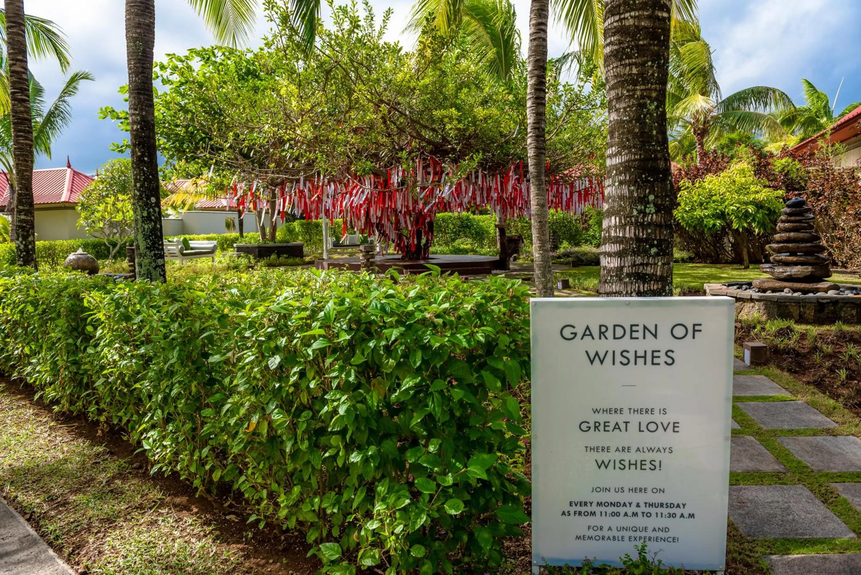 Garden in Tamassa Bel Ombre