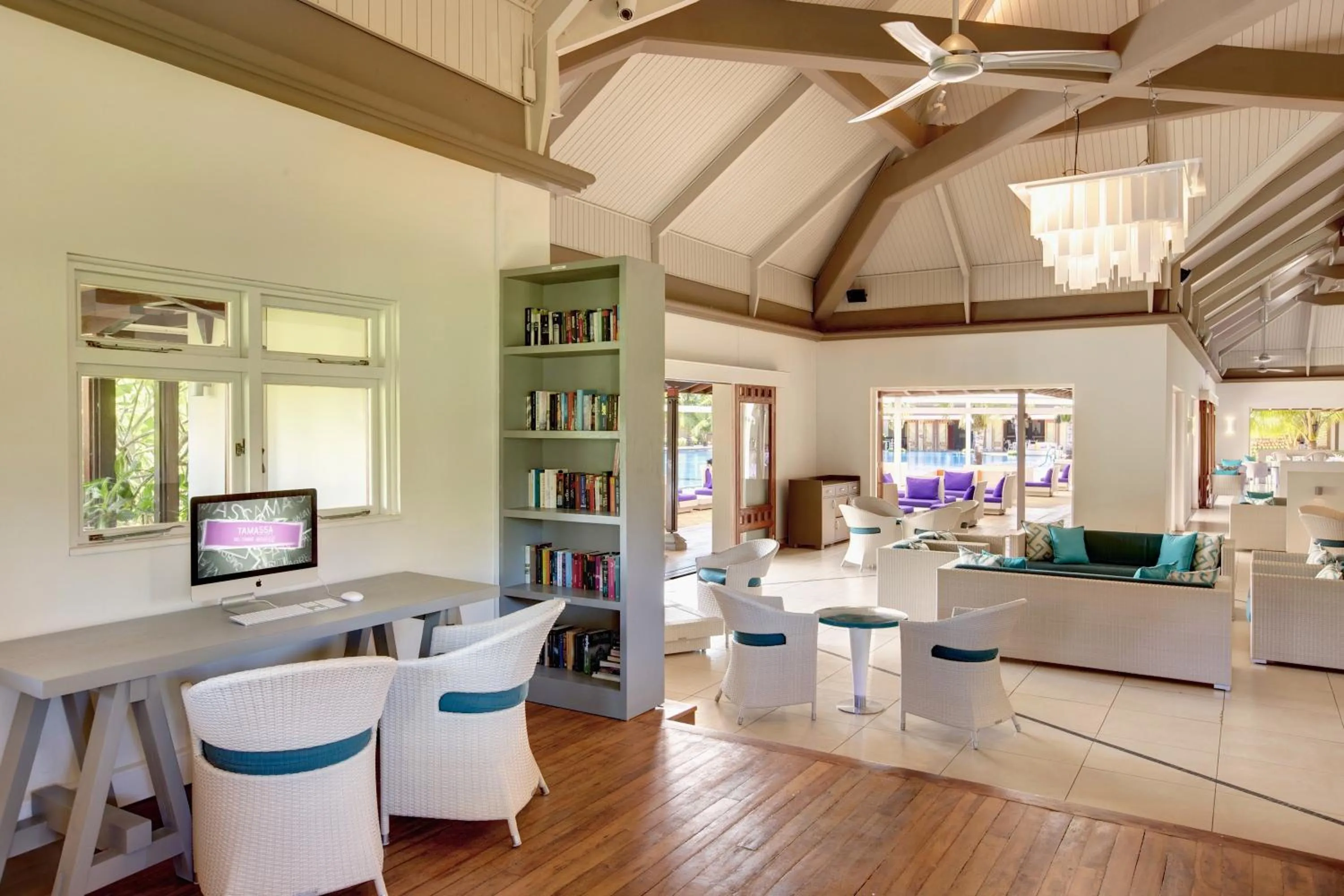 Communal lounge/ TV room in Tamassa Bel Ombre