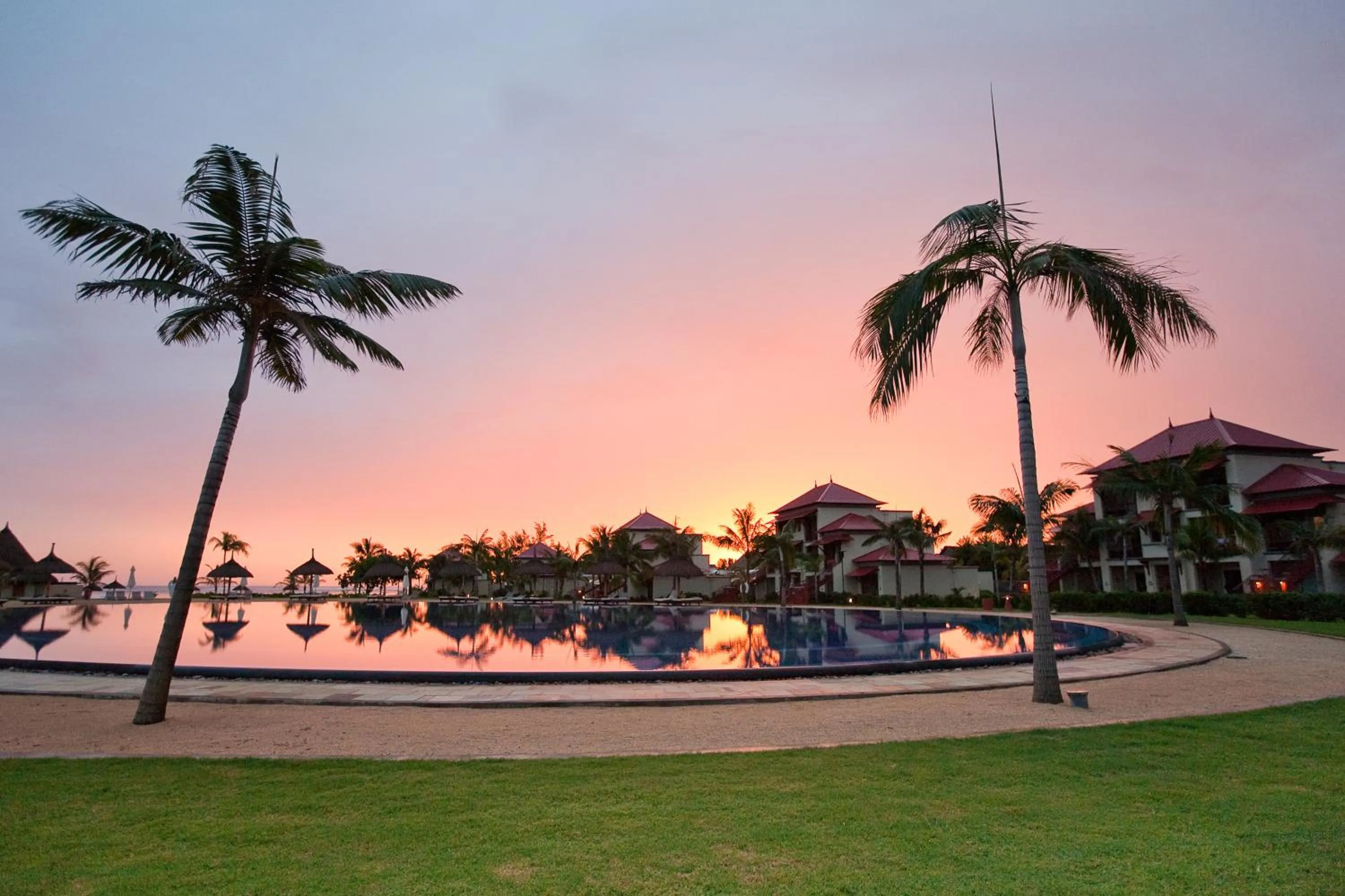 Garden in Tamassa Bel Ombre