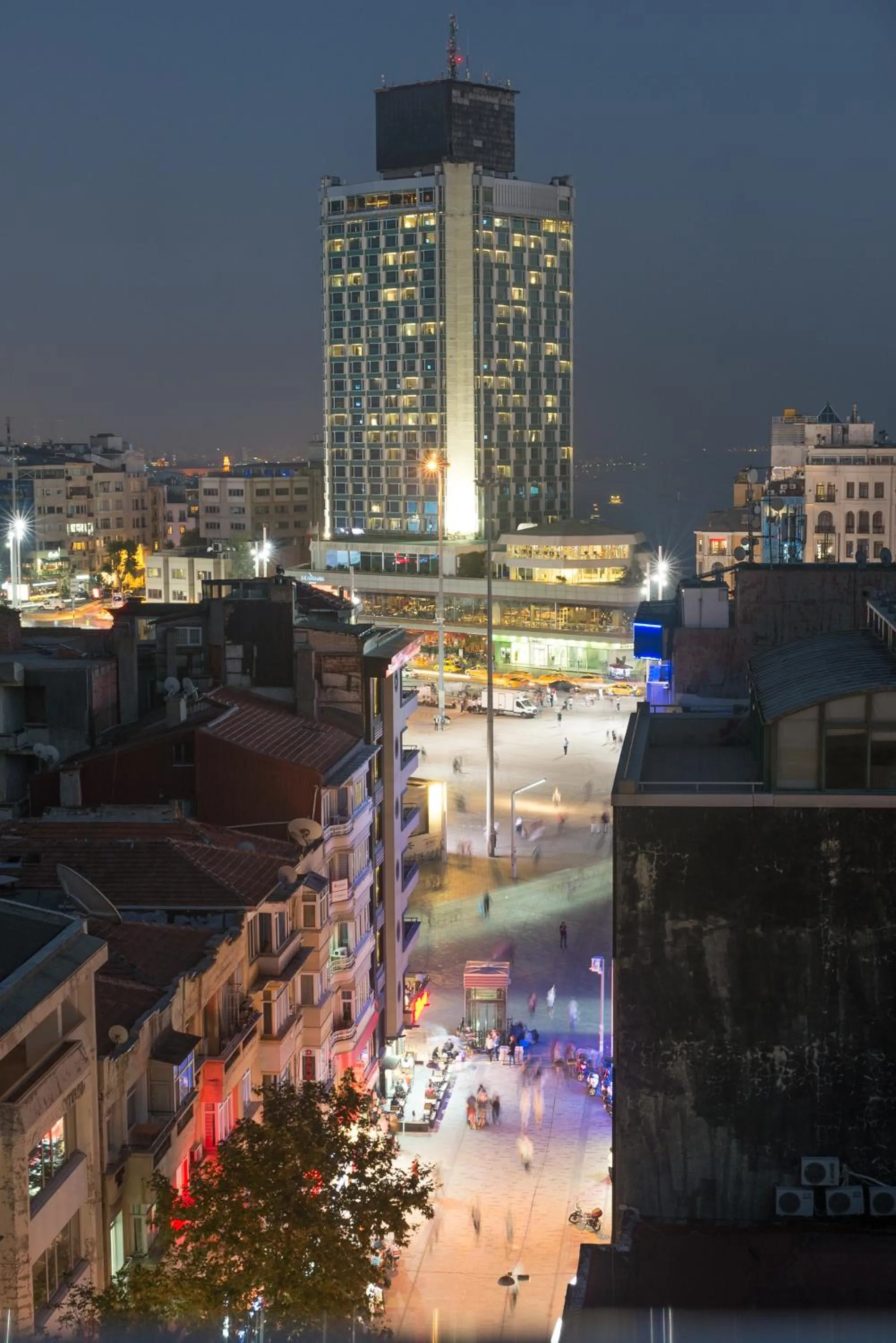 Street view in Seminal Hotel Taksim