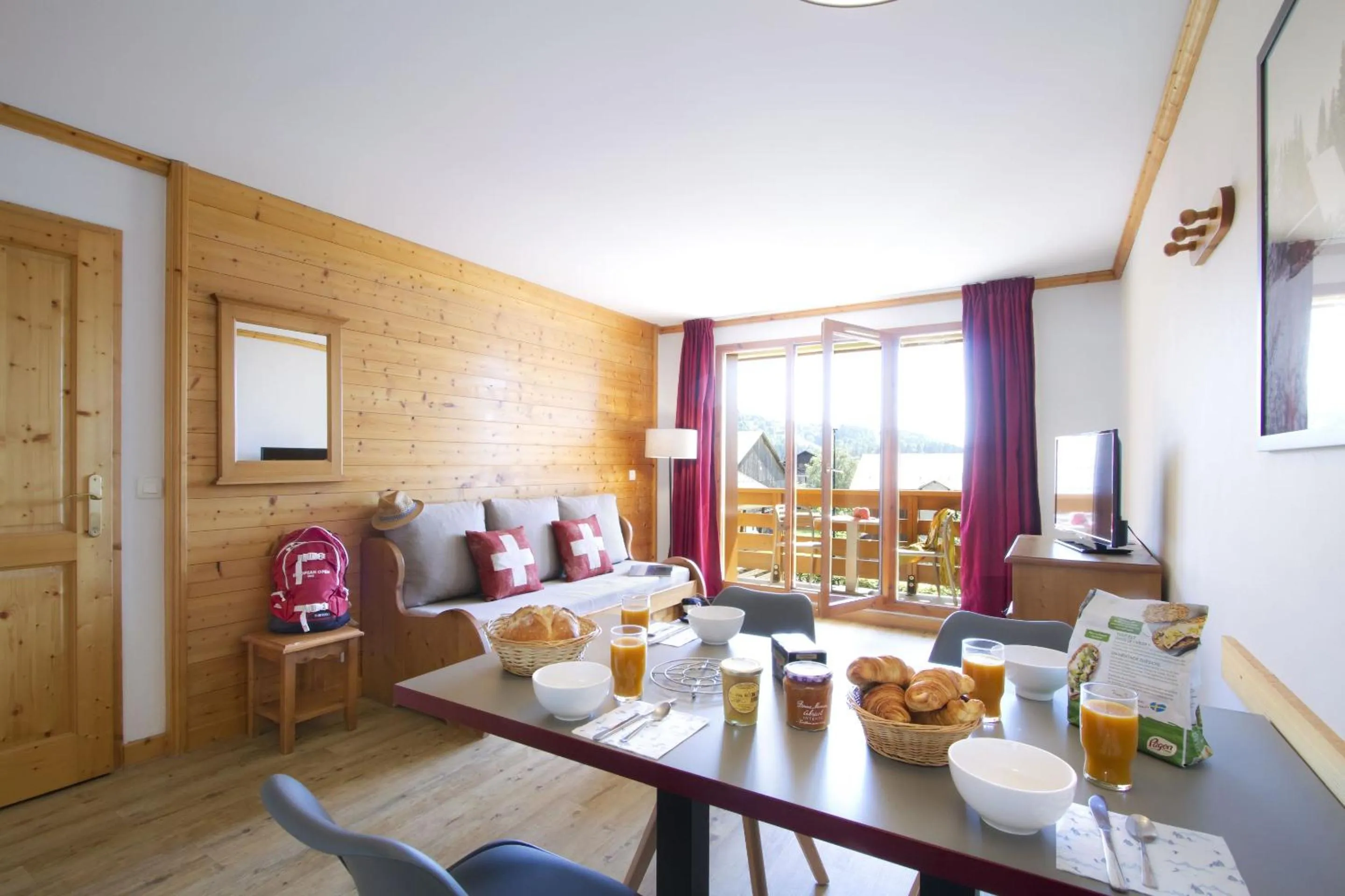 Dining area in Résidence Odalys Les Belles Roches