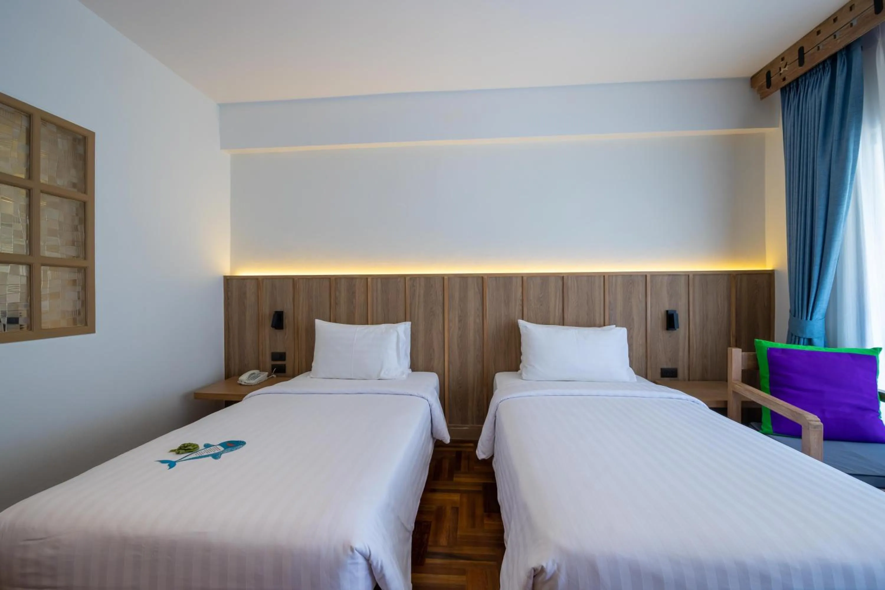 Bed in Baan Samui Resort - SHA Extra Plus