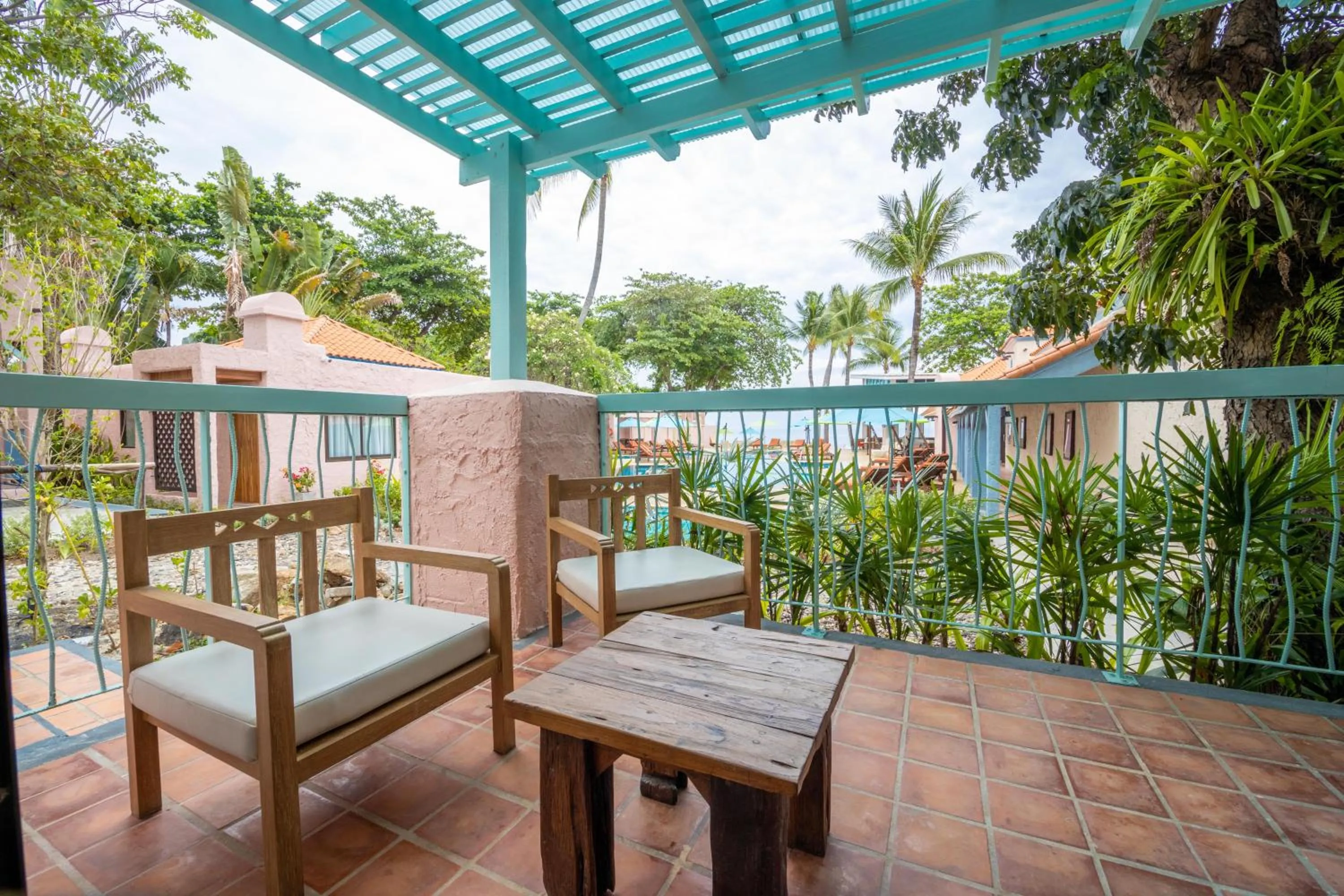 Patio in Baan Samui Resort - SHA Extra Plus