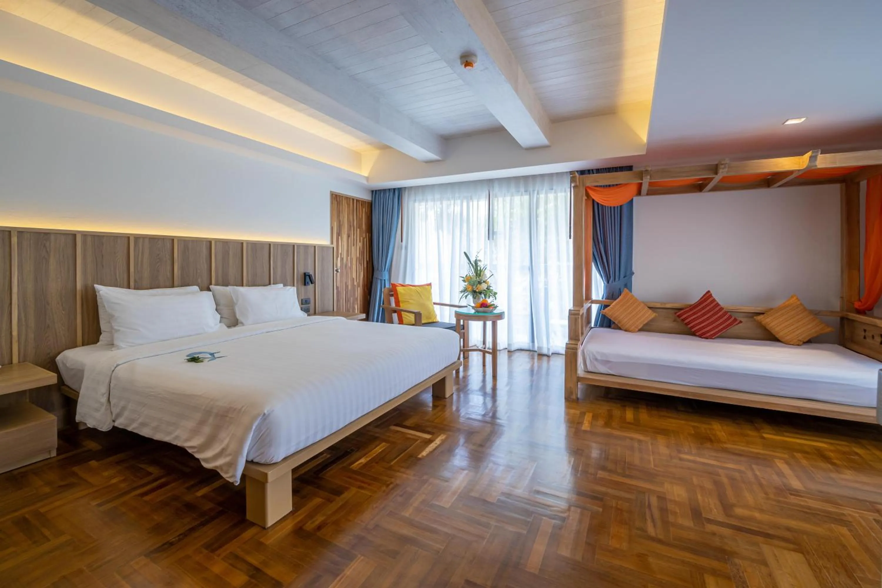 Bed in Baan Samui Resort - SHA Extra Plus