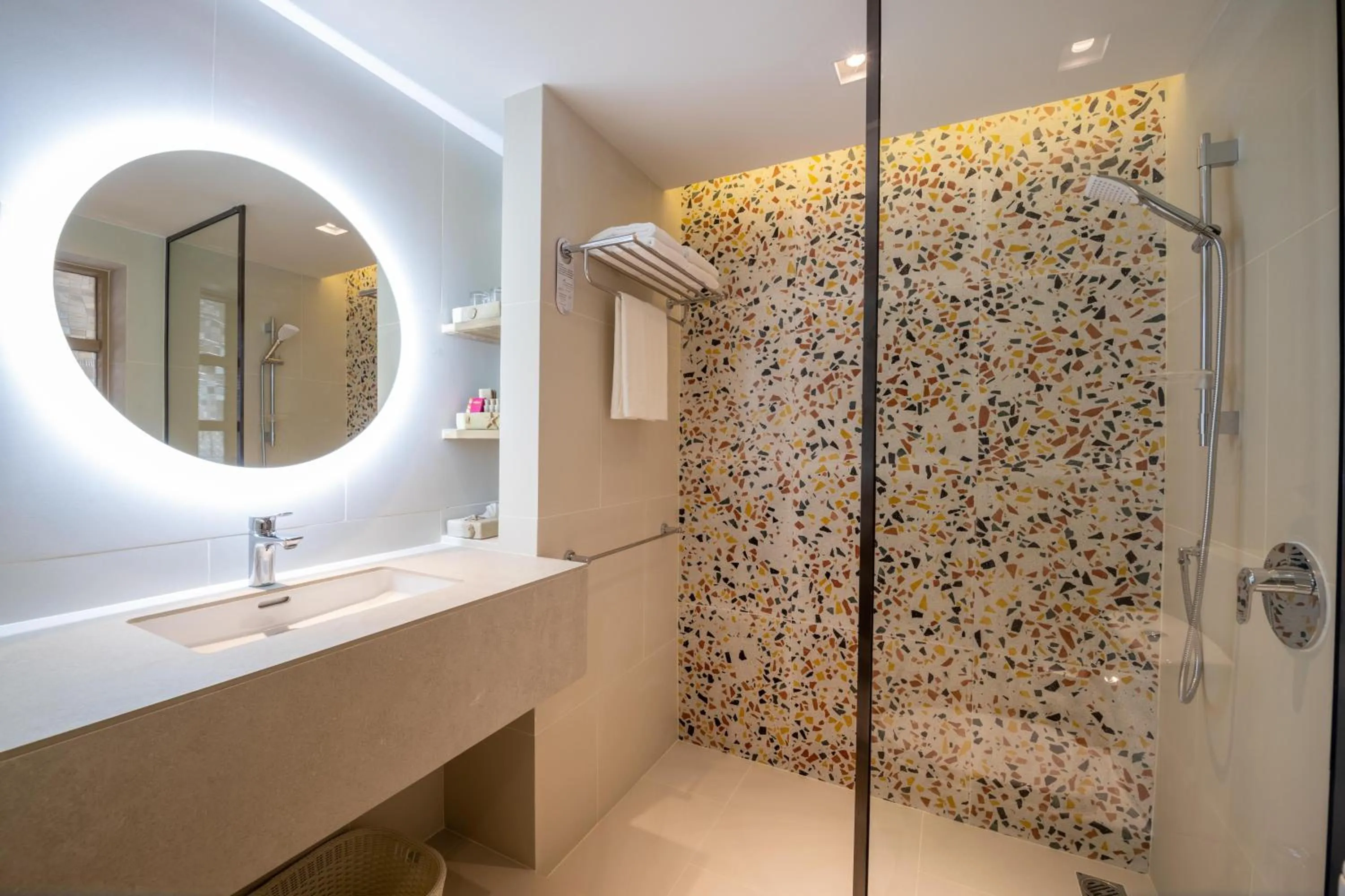 Shower in Baan Samui Resort - SHA Extra Plus