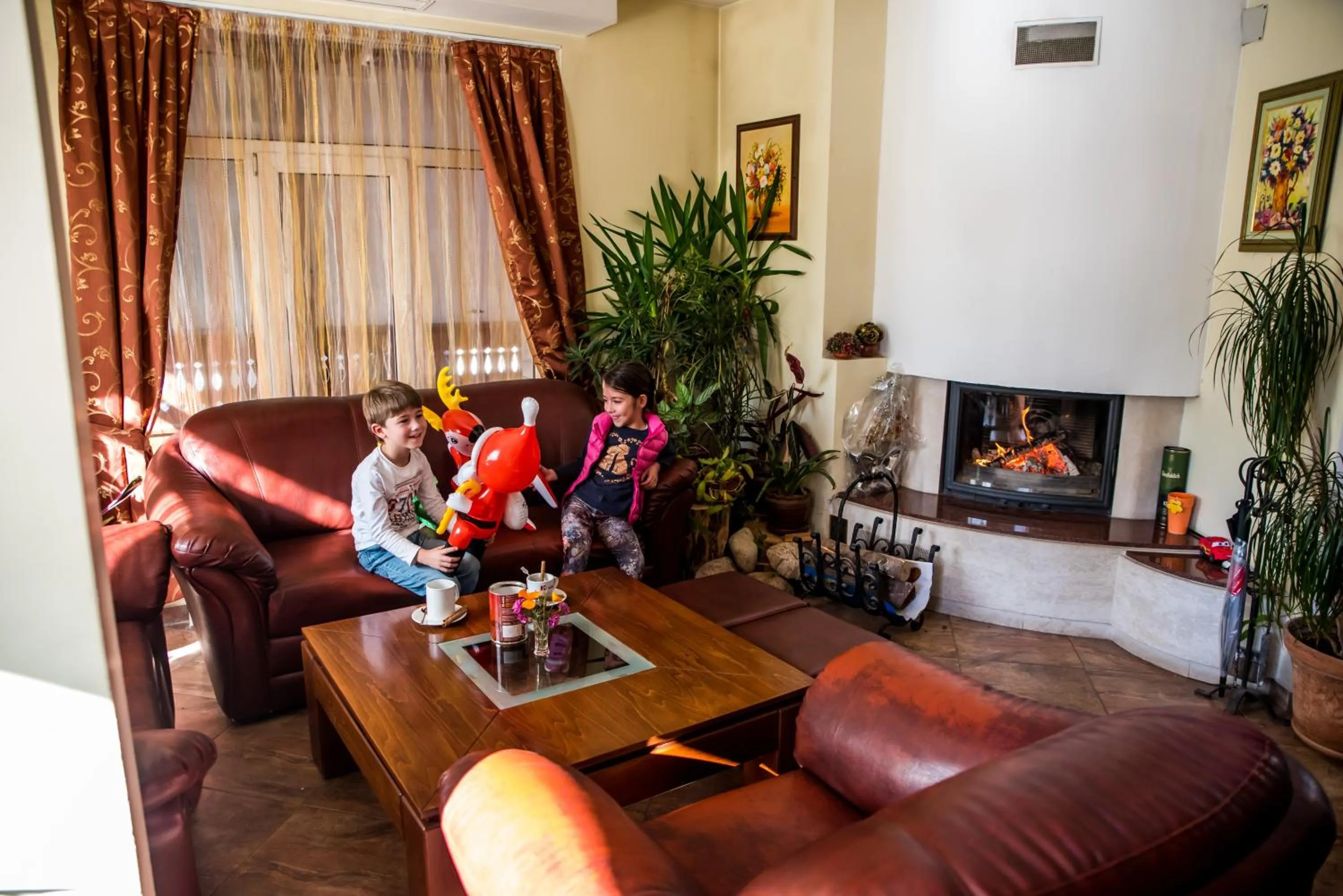 Lobby or reception in Bariakov Family Hotel