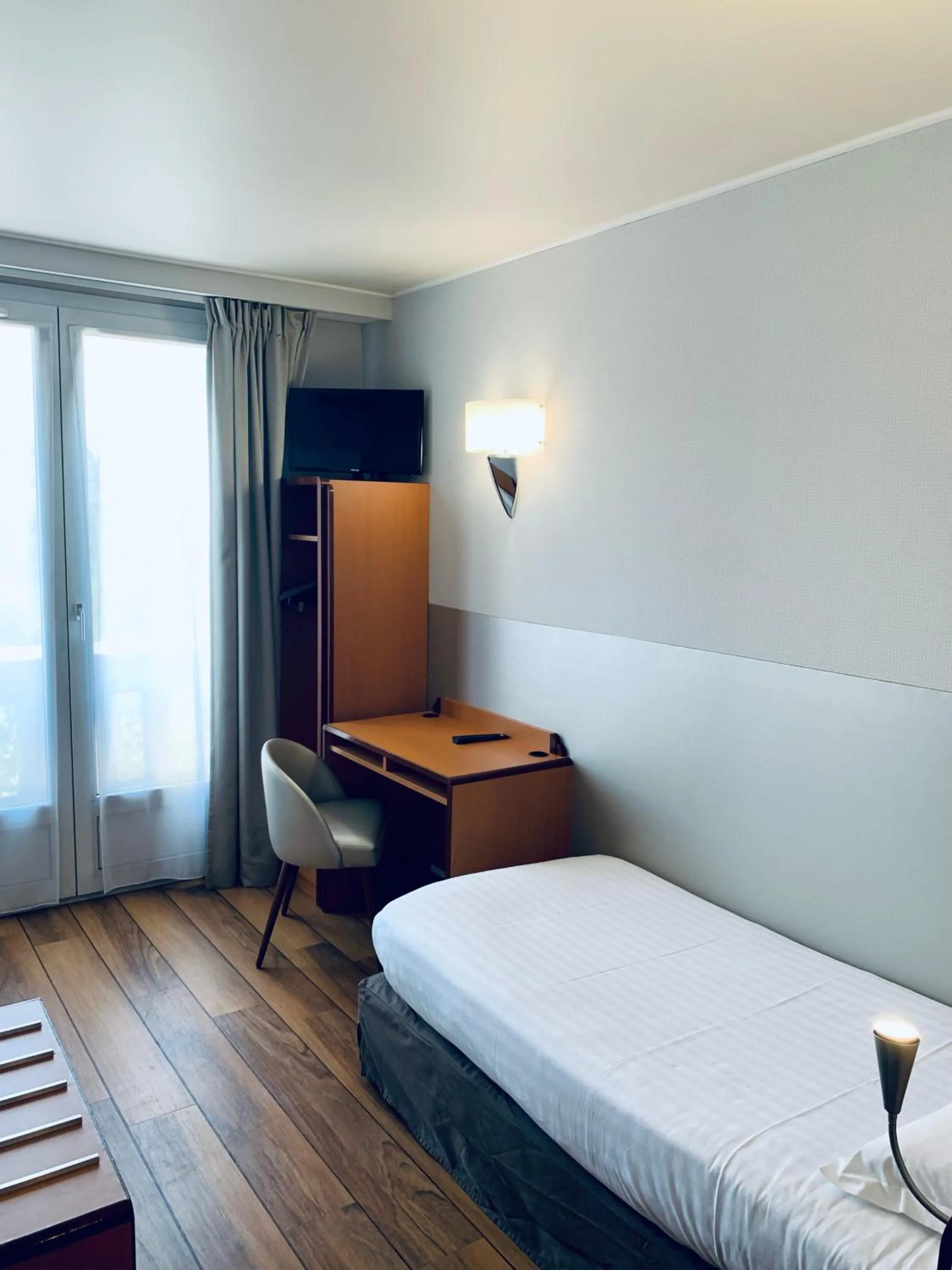 Bed in Hôtel Du Lion