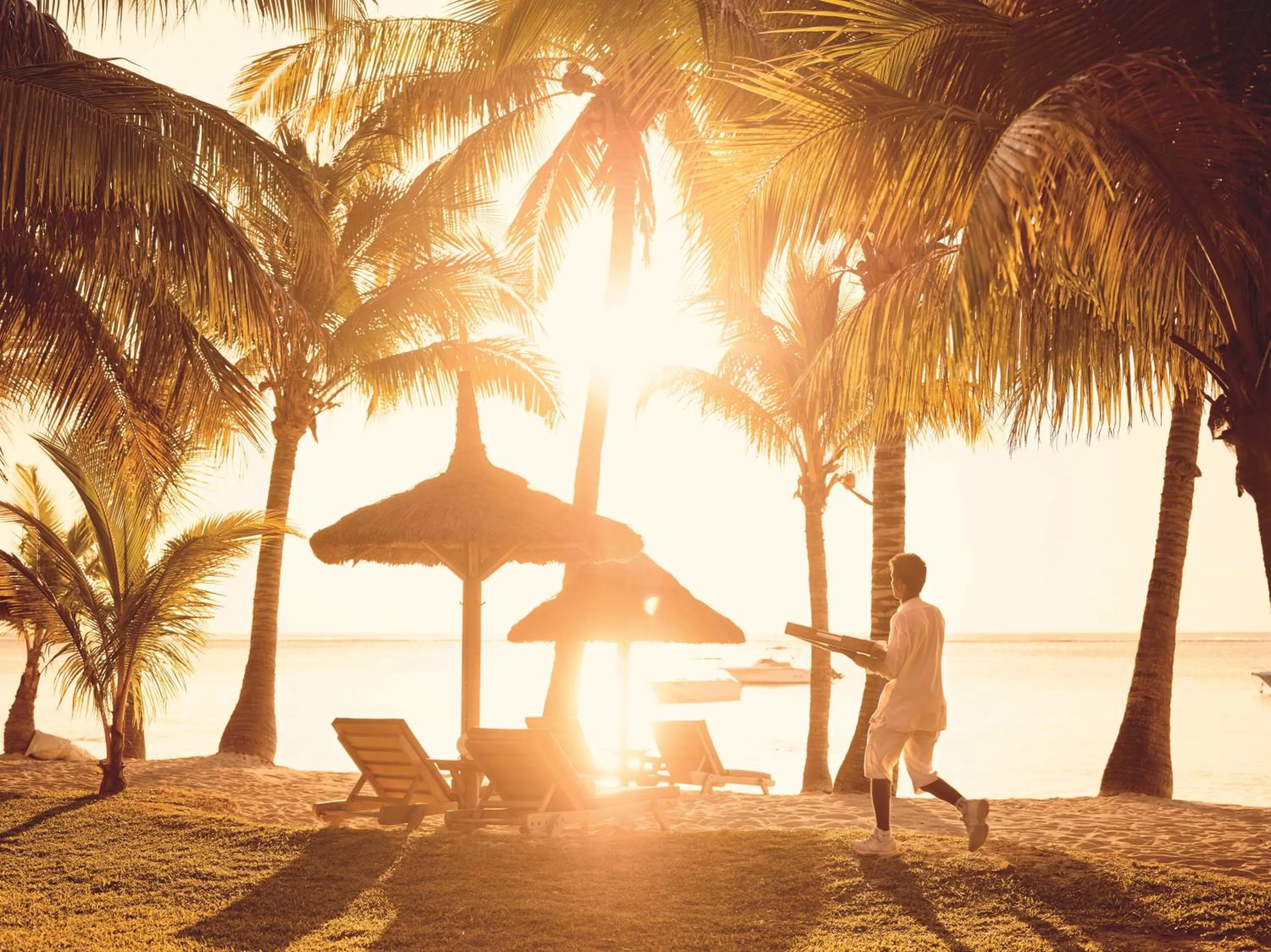 Garden in LUX* Le Morne Resort