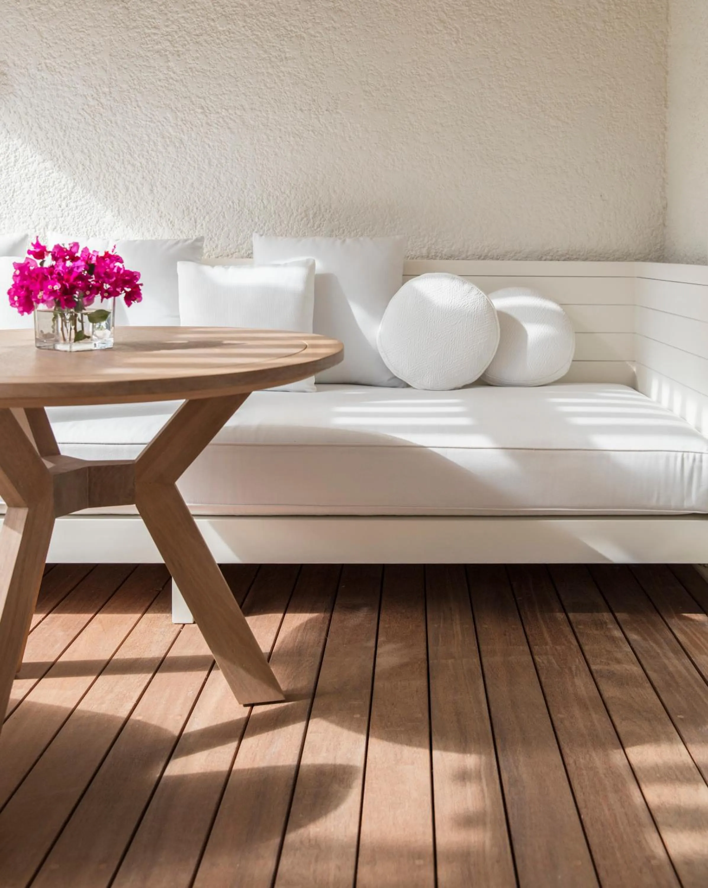 Patio, Bed in LUX* Le Morne Resort