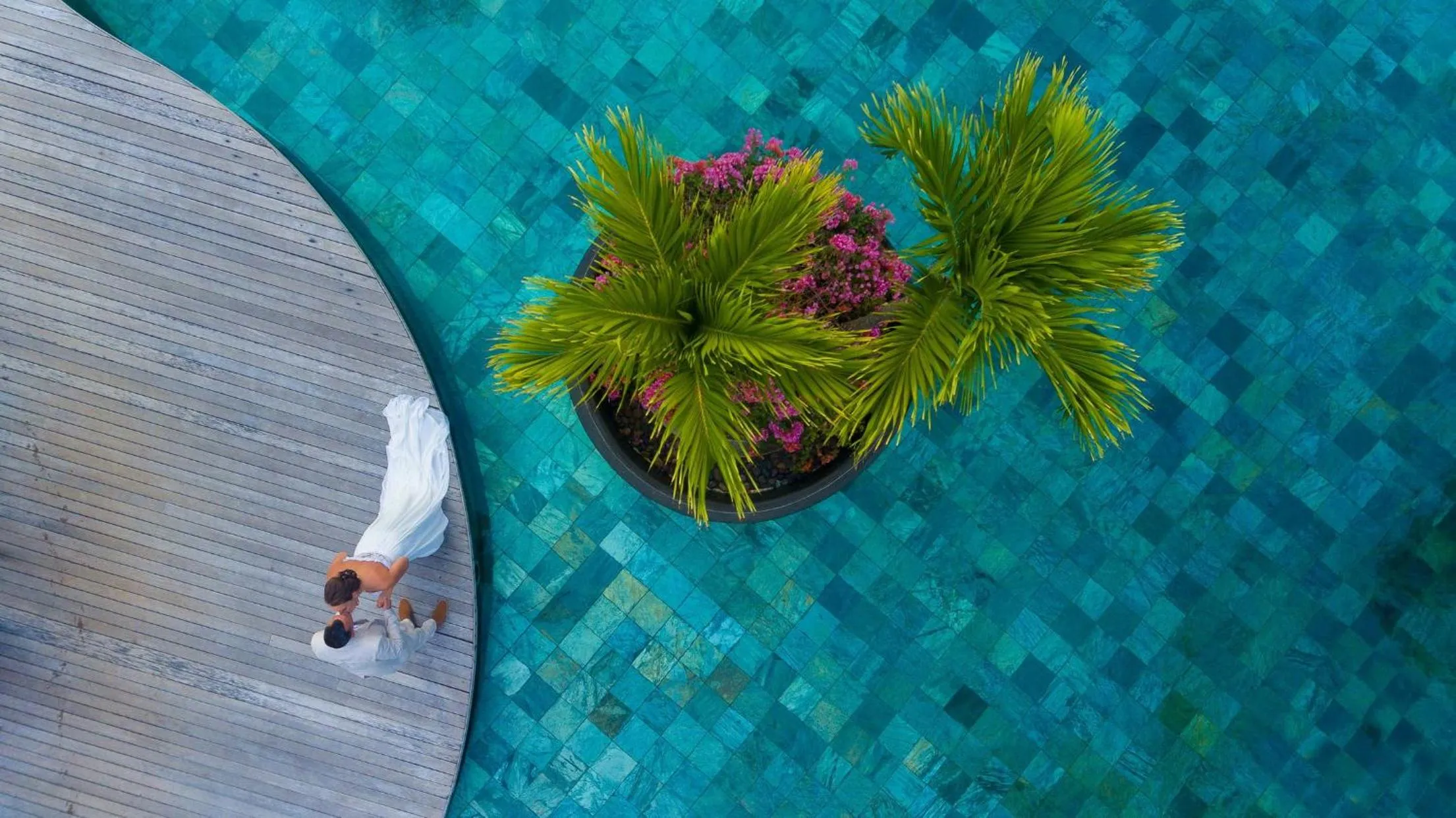 On site in LUX* Le Morne Resort