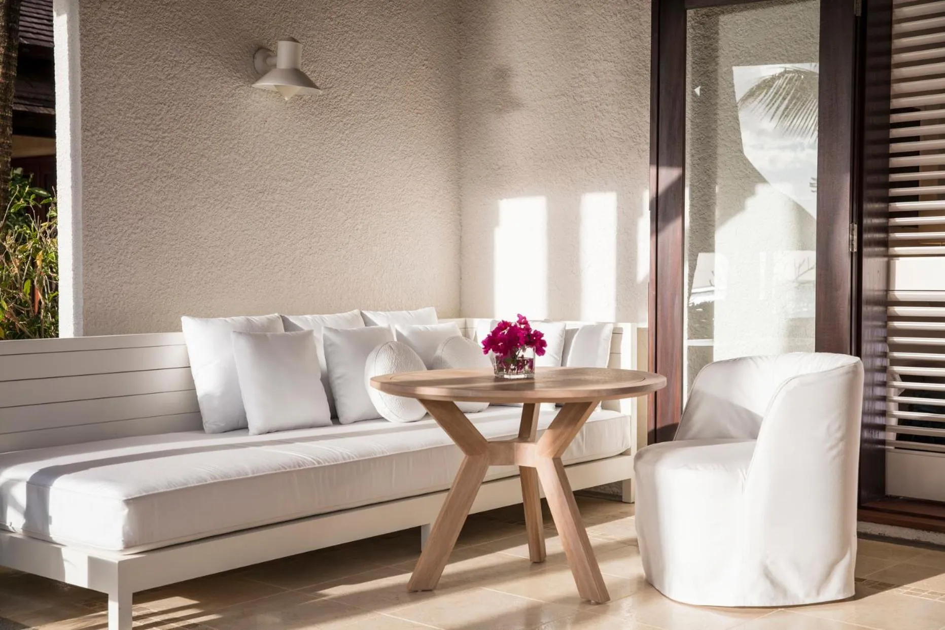 Balcony/Terrace in LUX* Le Morne Resort