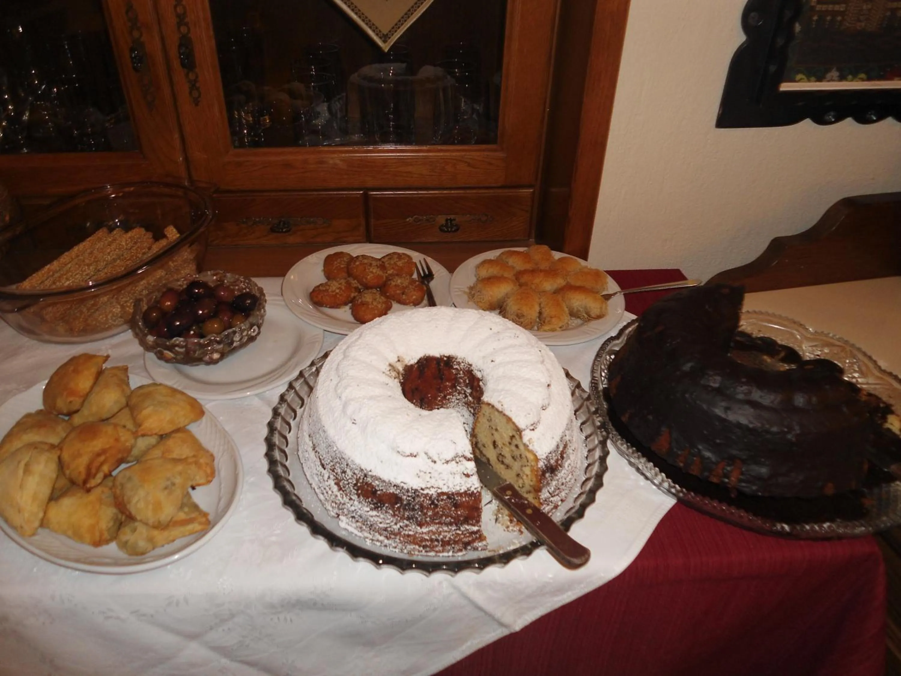 Buffet breakfast in Hotel Filoxenia