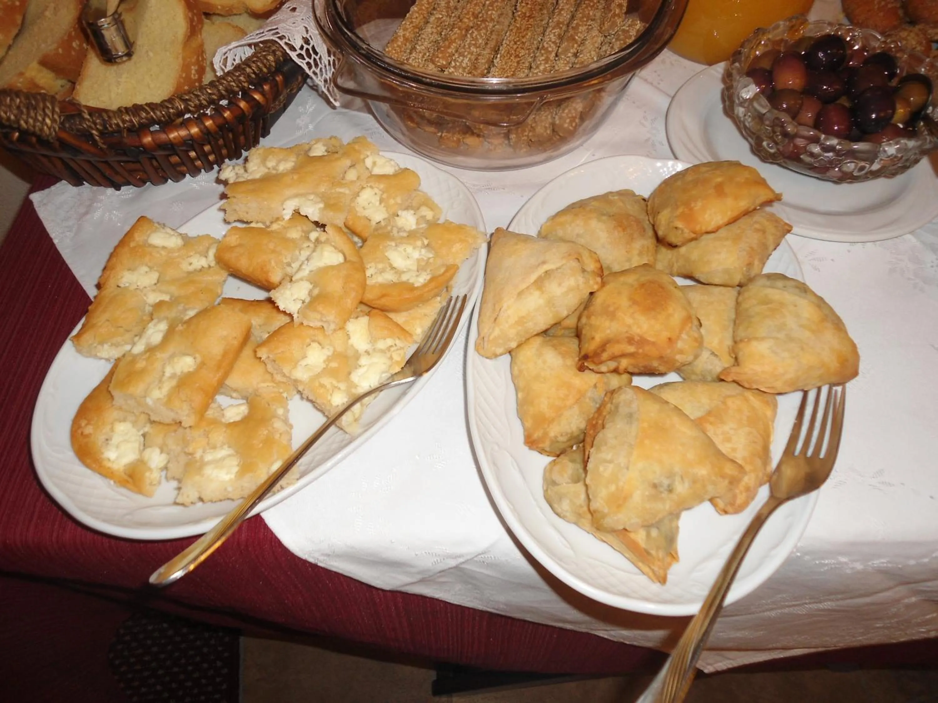 Buffet breakfast in Hotel Filoxenia