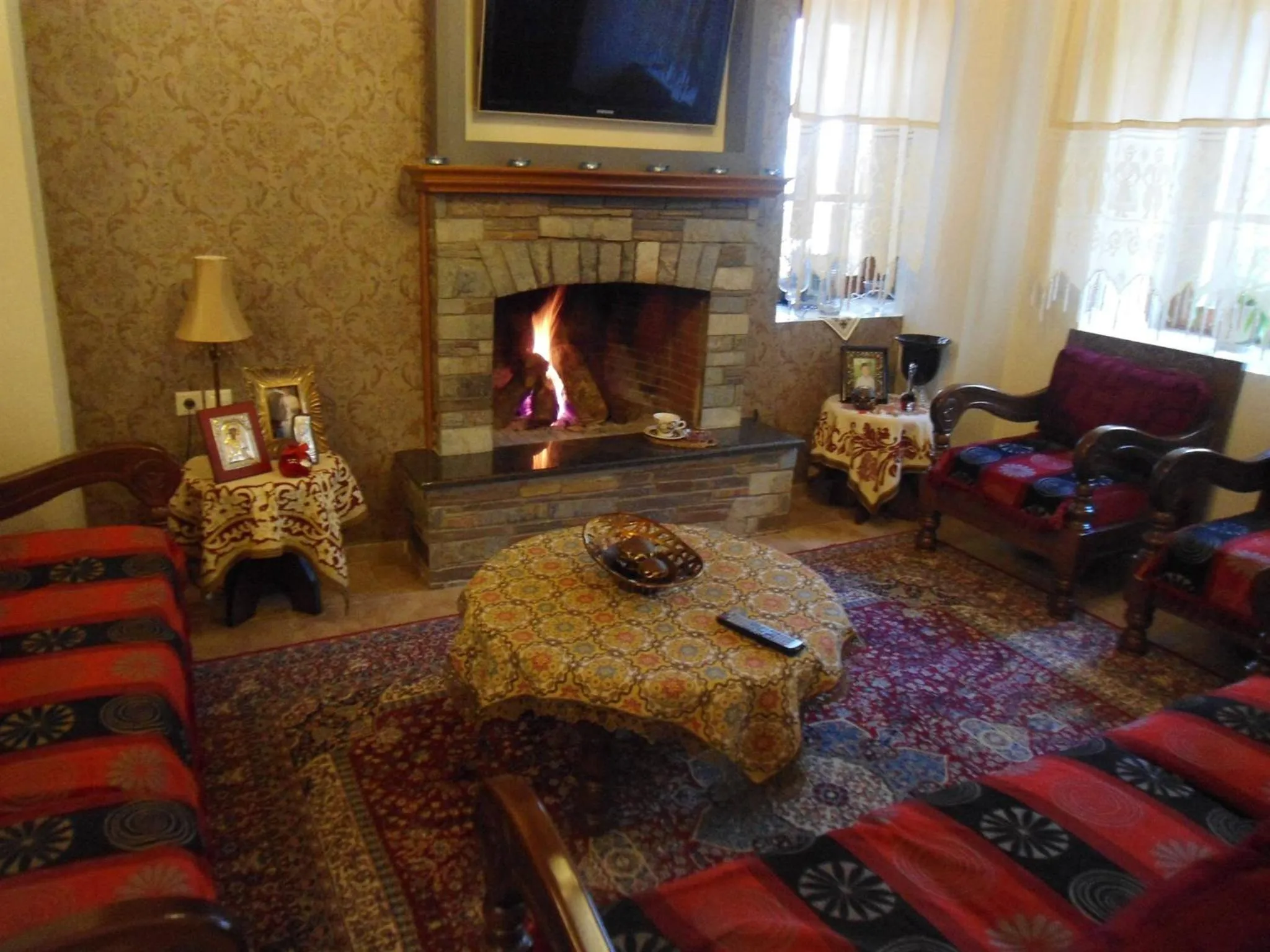 Lounge or bar in Hotel Filoxenia