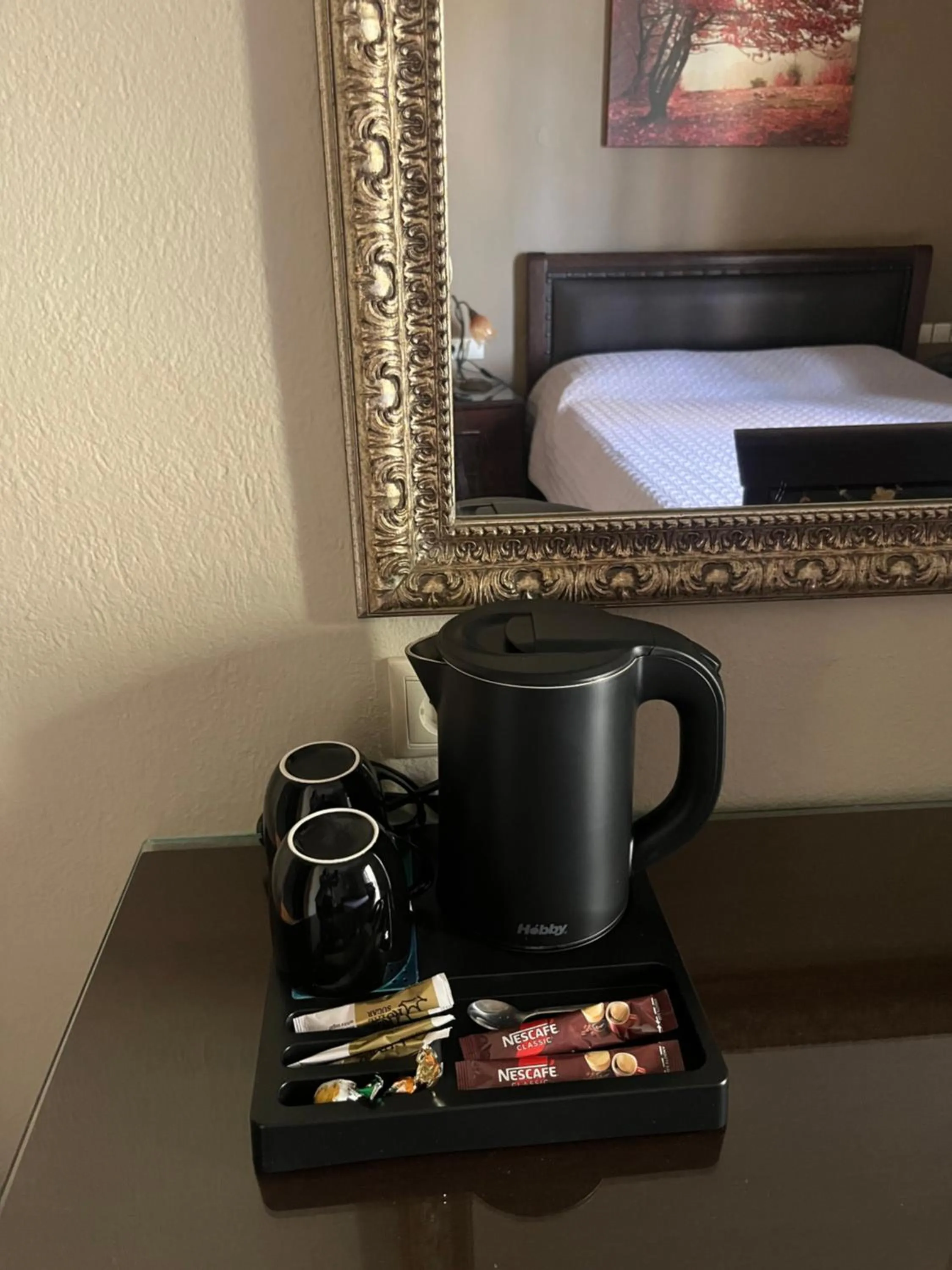 Coffee/tea facilities in Hotel Filoxenia