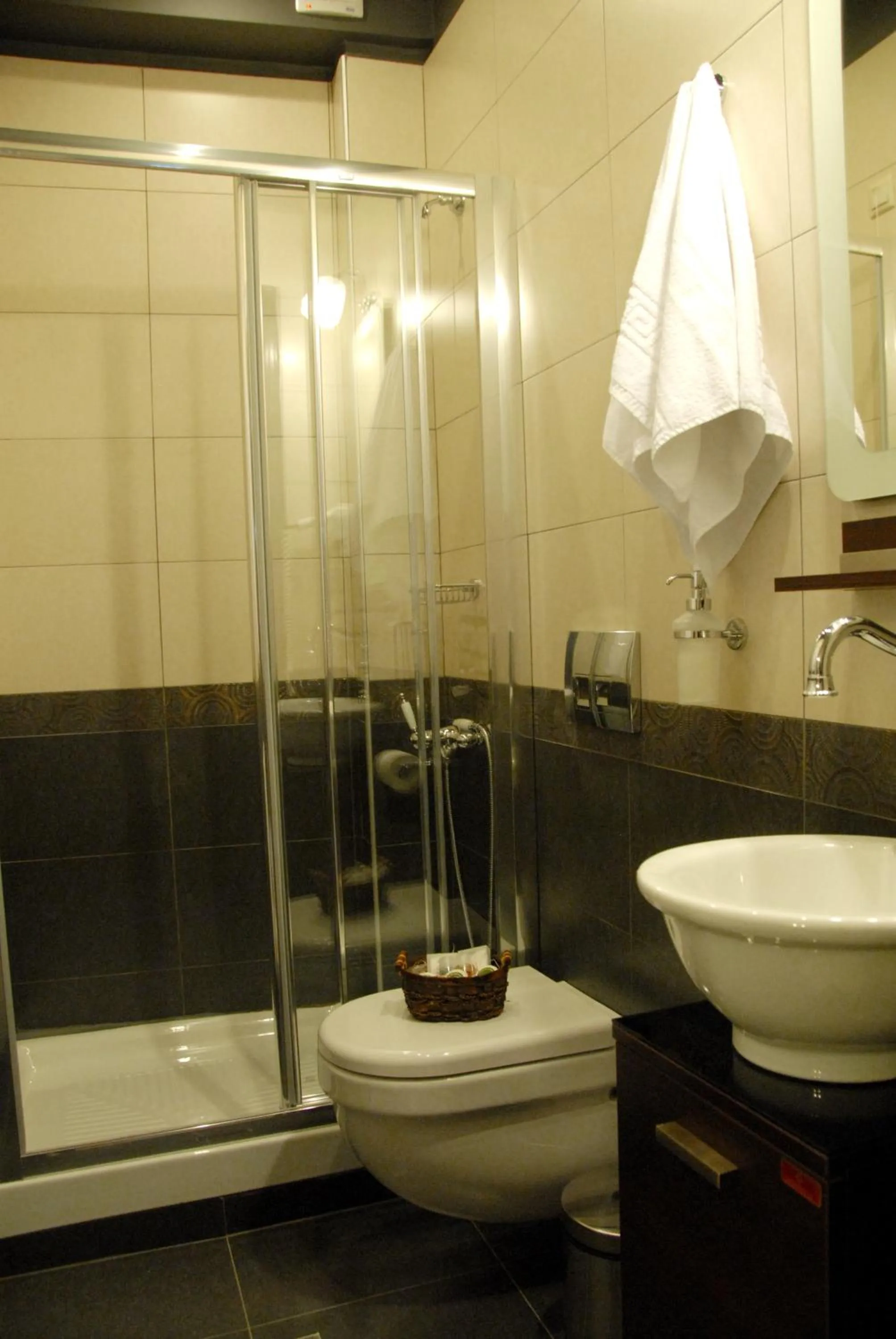 Bathroom in Hotel Filoxenia