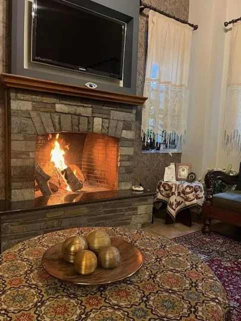Living room in Hotel Filoxenia