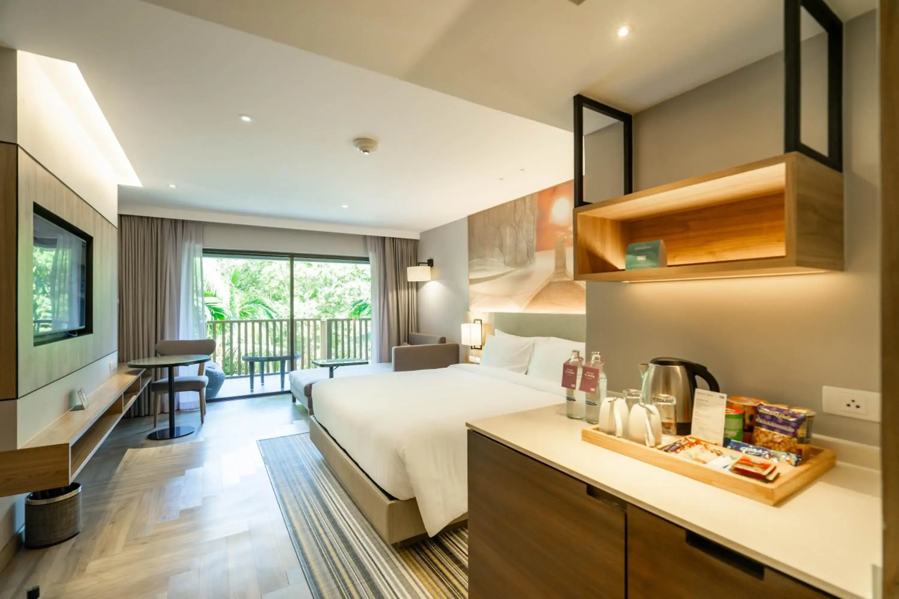 Premium King Room with Balcony and Pool View in Holiday Inn Resort Krabi Ao Nang Beach by IHG Premium King Room with Balcony and Pool View in Holiday Inn Resort Krabi Ao Nang Beach by IHG